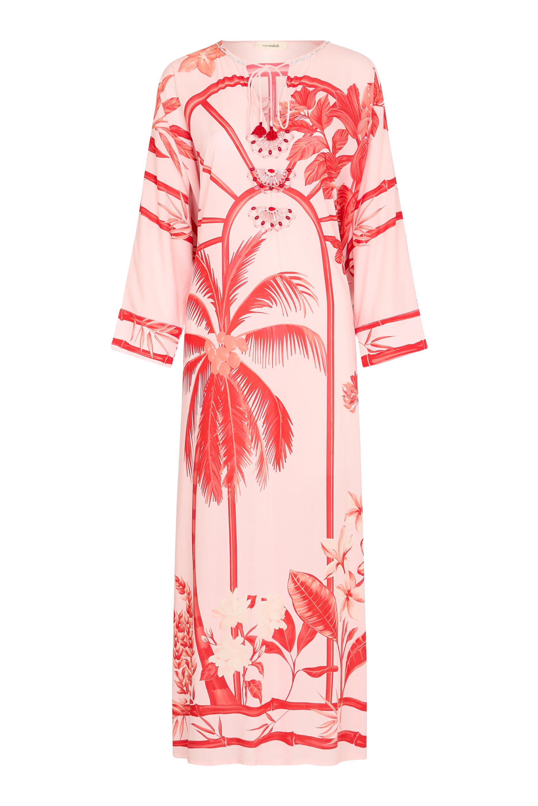  Studded Batwing Kaftan