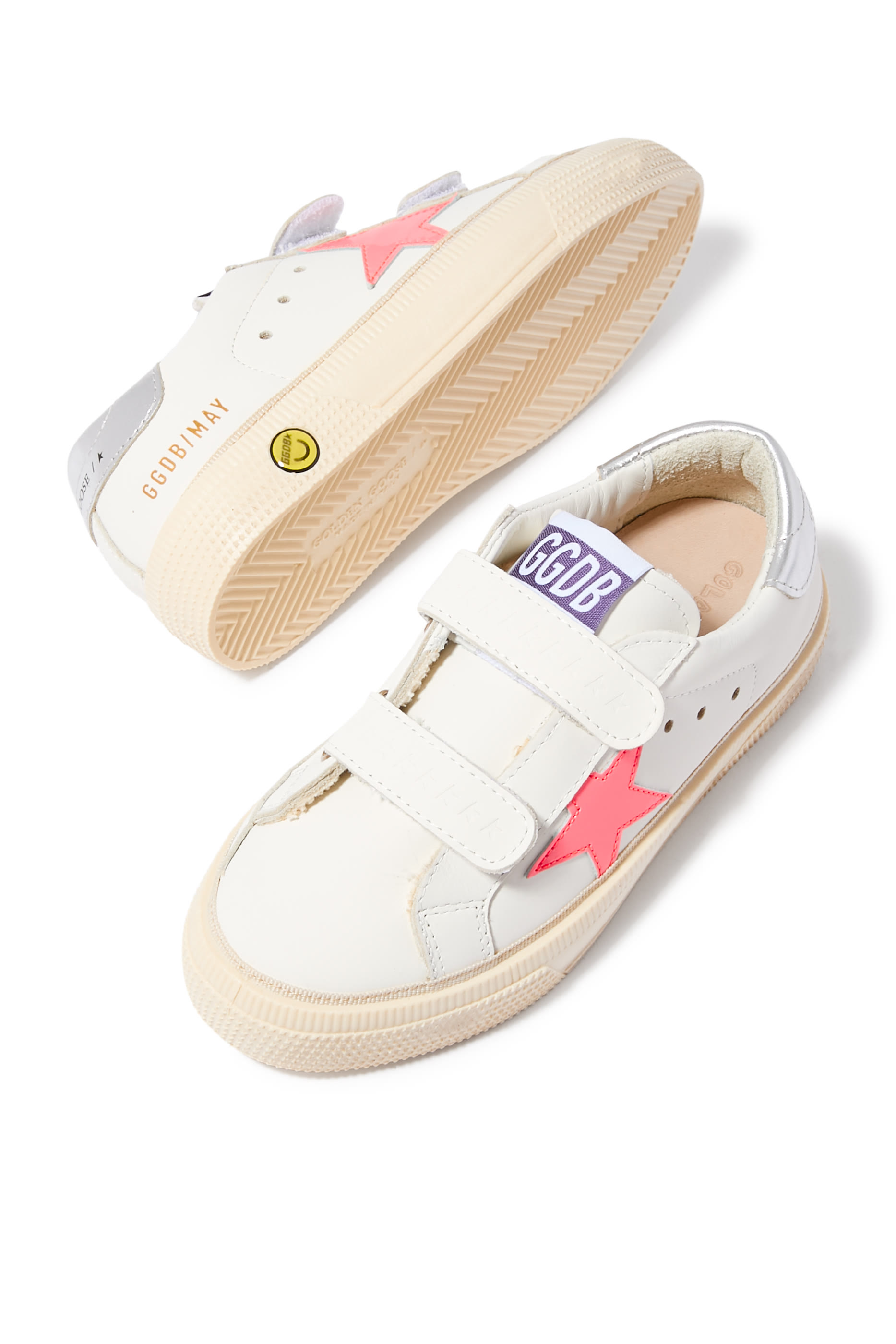 Kids May School Leather Sneakers