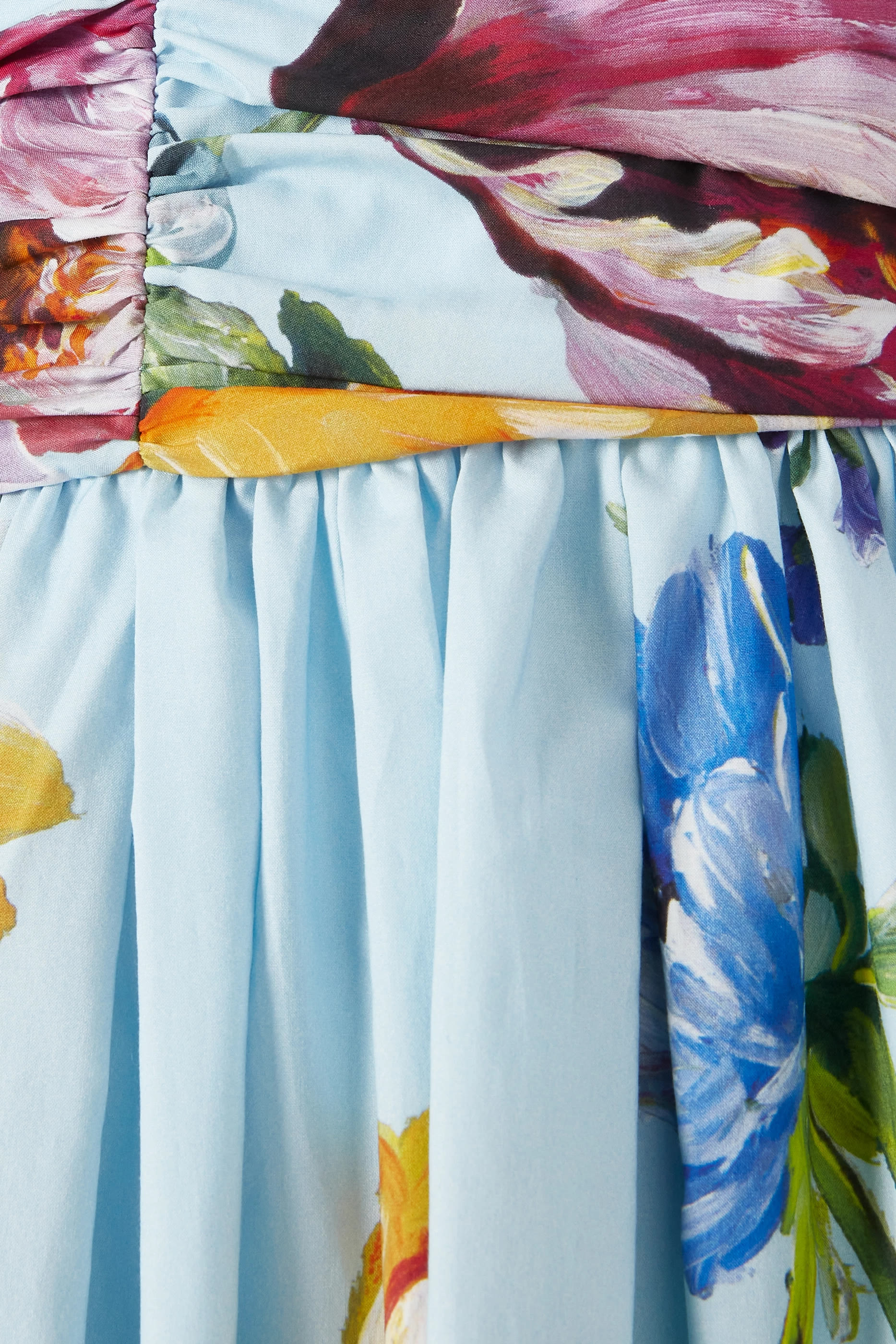 Kids Floral-Print Poplin Dress