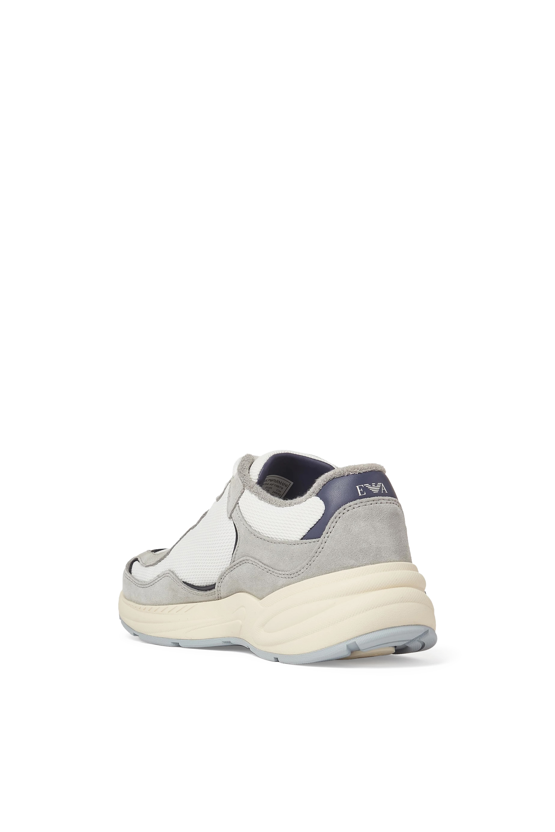 Eagle Logo Mesh Sneakers