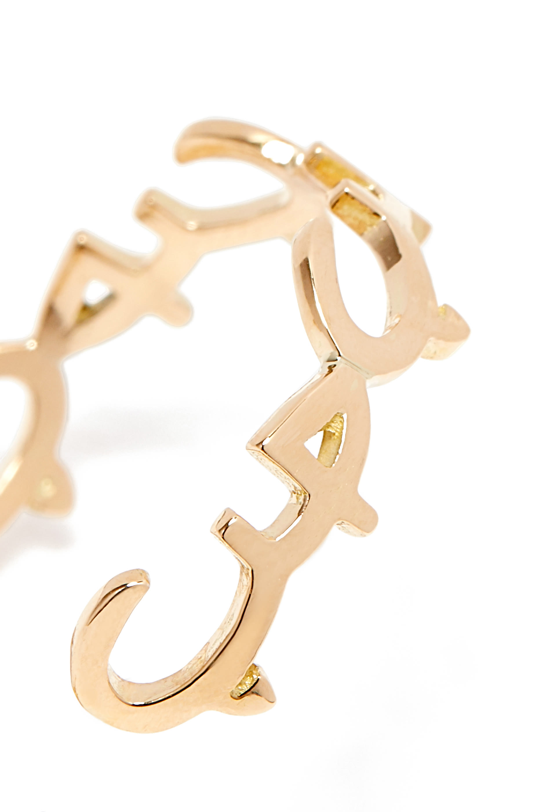 Hobb/Love Earrings, 18k Yellow Gold