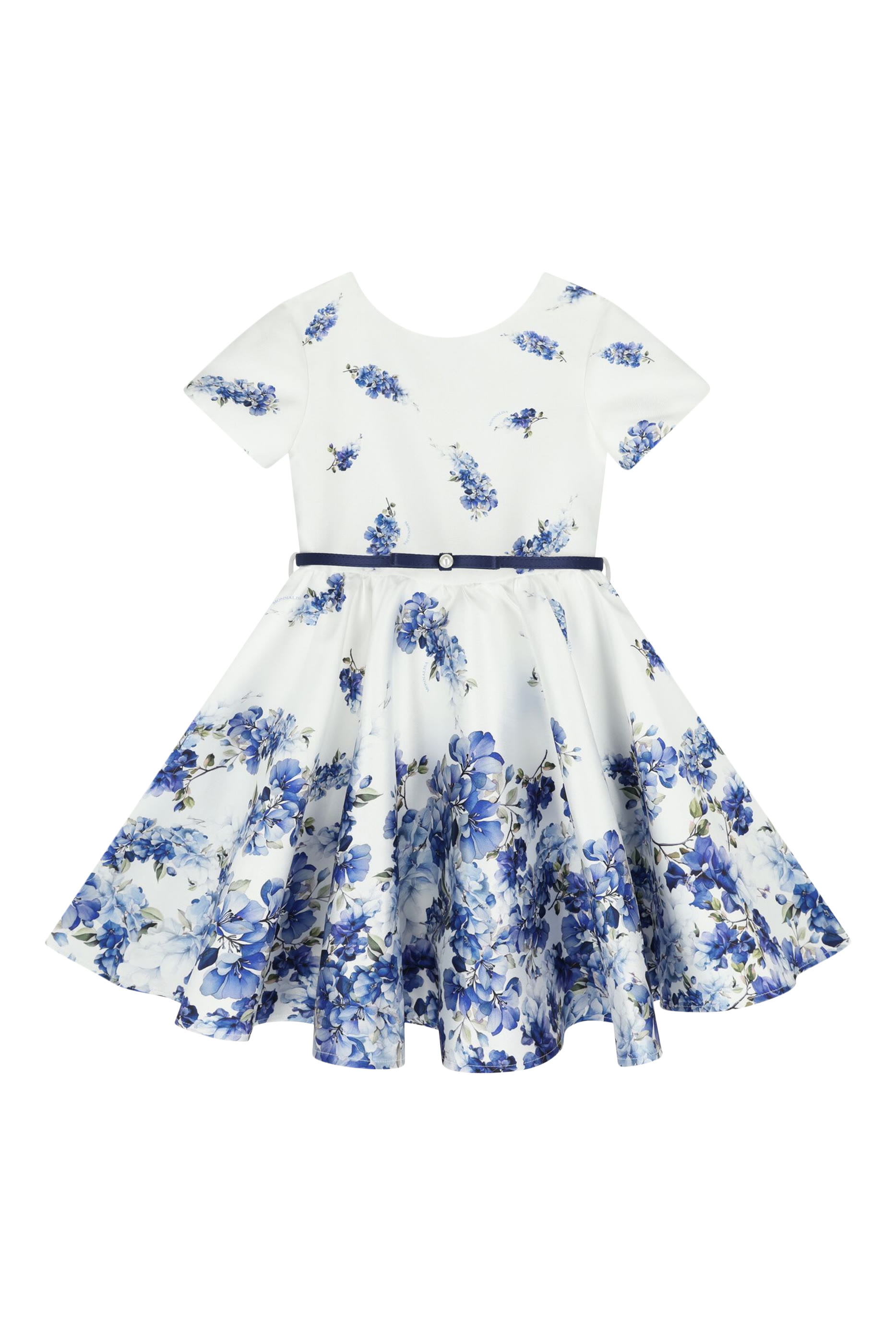 Kids Floral Print Dress