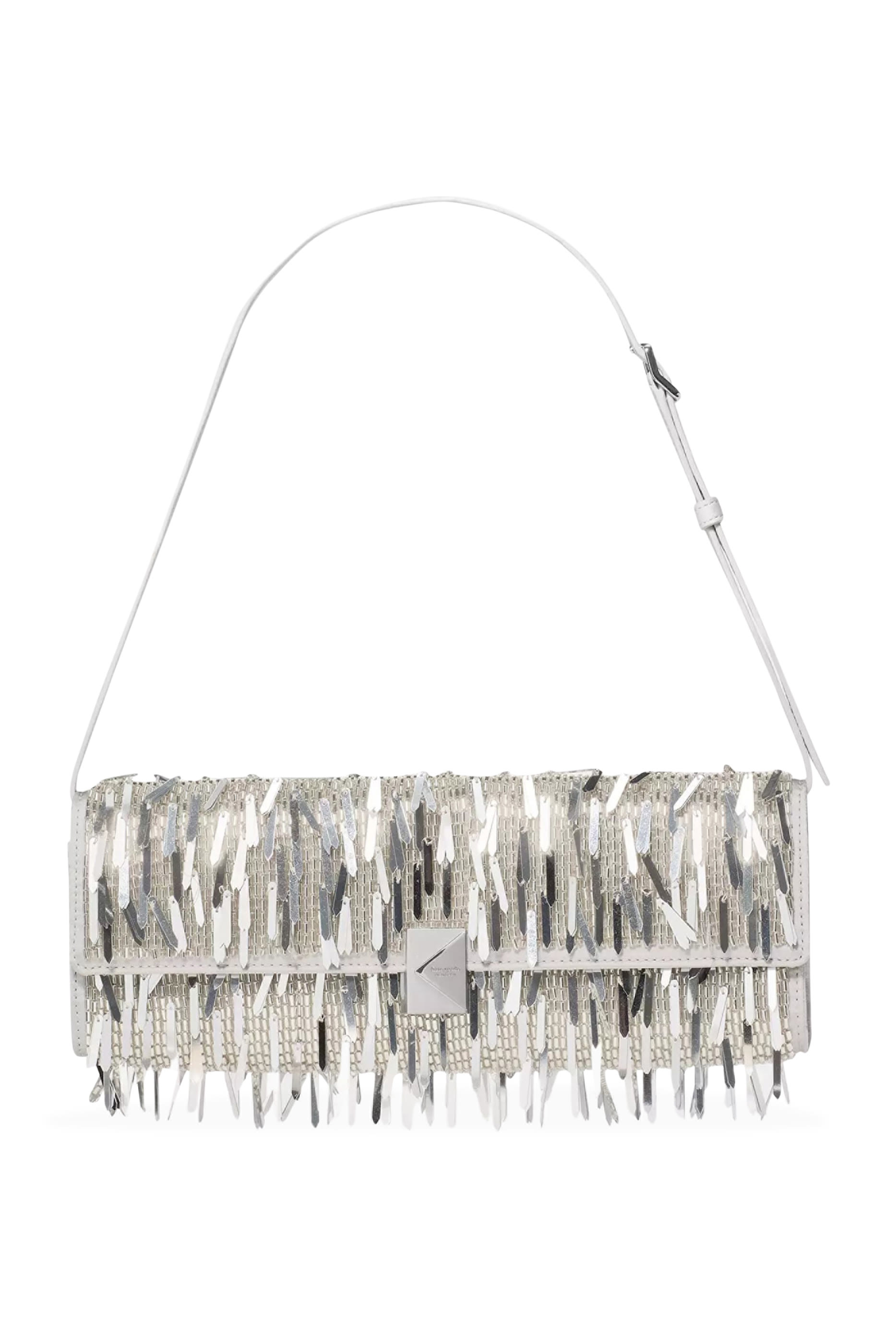Deco Embellished Soft Mini Shoulder Bag