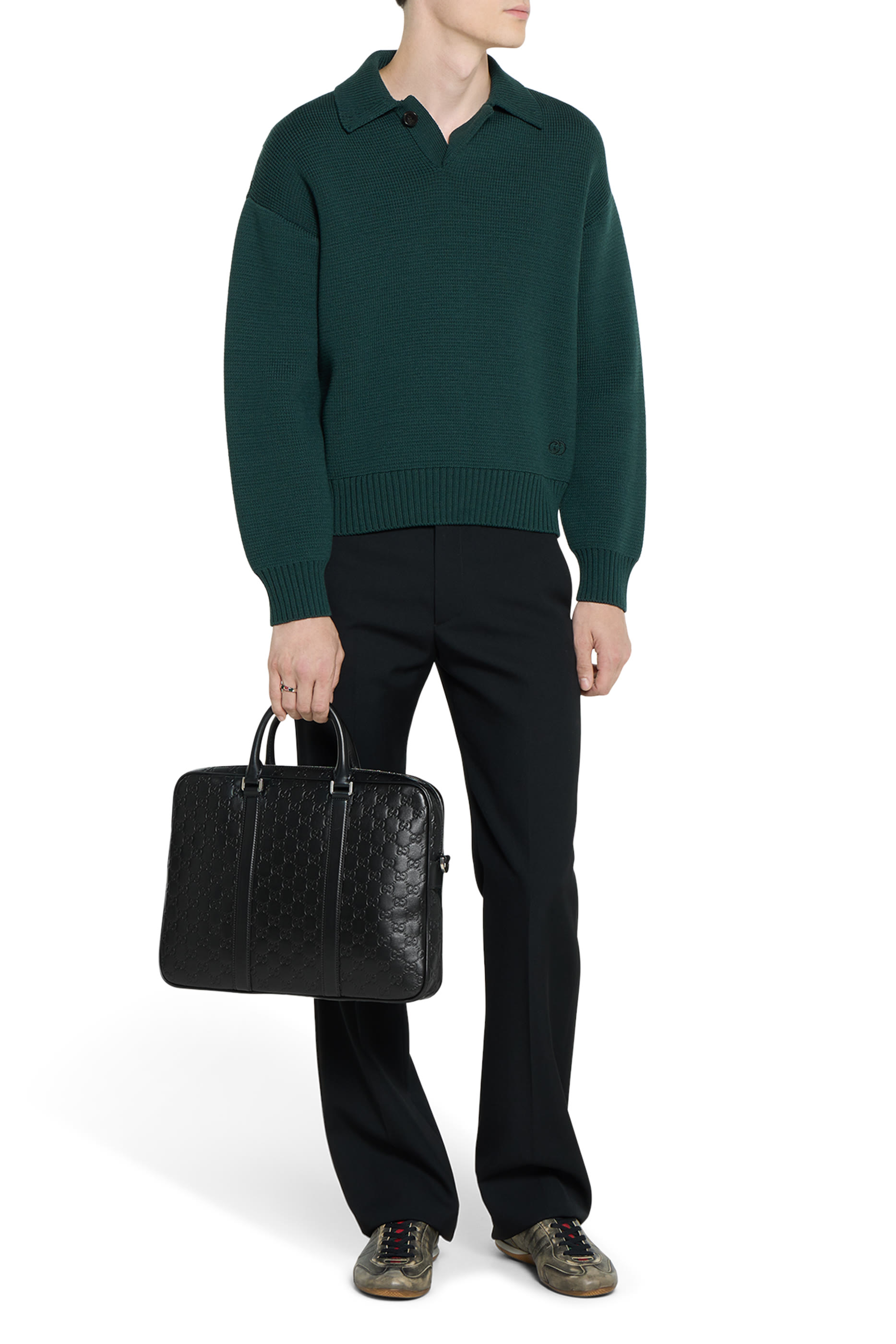 GG Emblem Large Briefcase