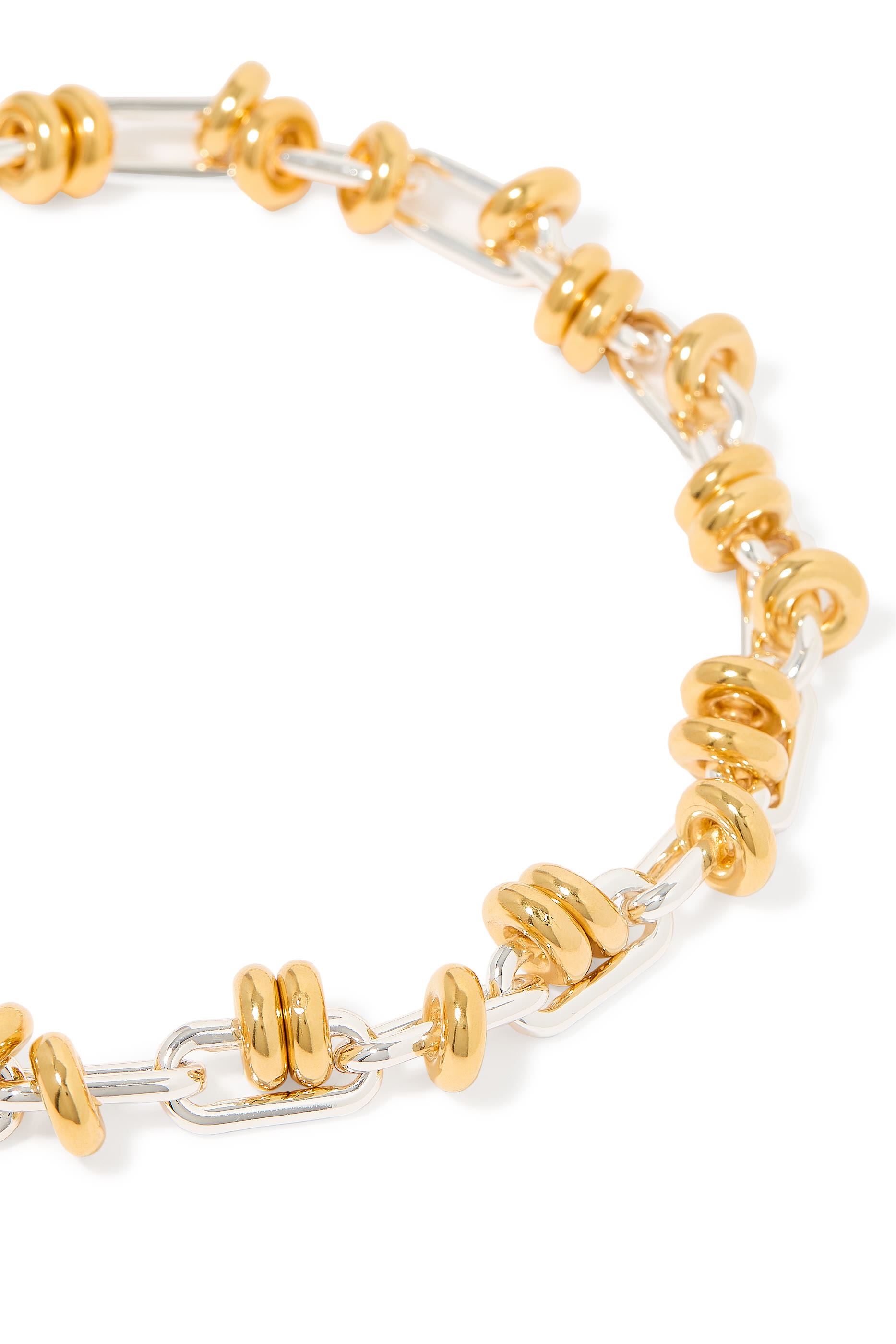 Two-Tone Knot Necklace