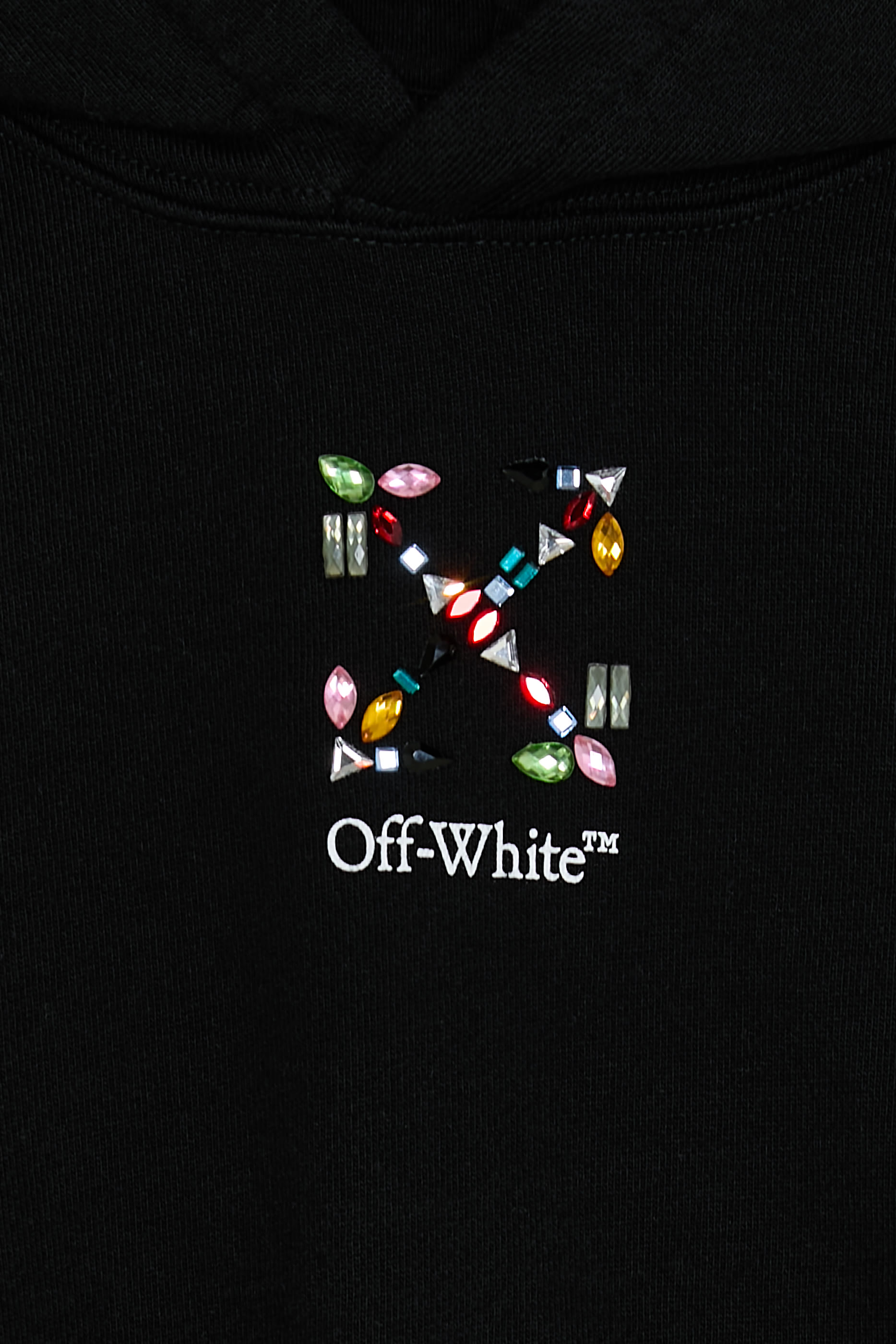  Kids Arrow Stones Crop Hoodie 