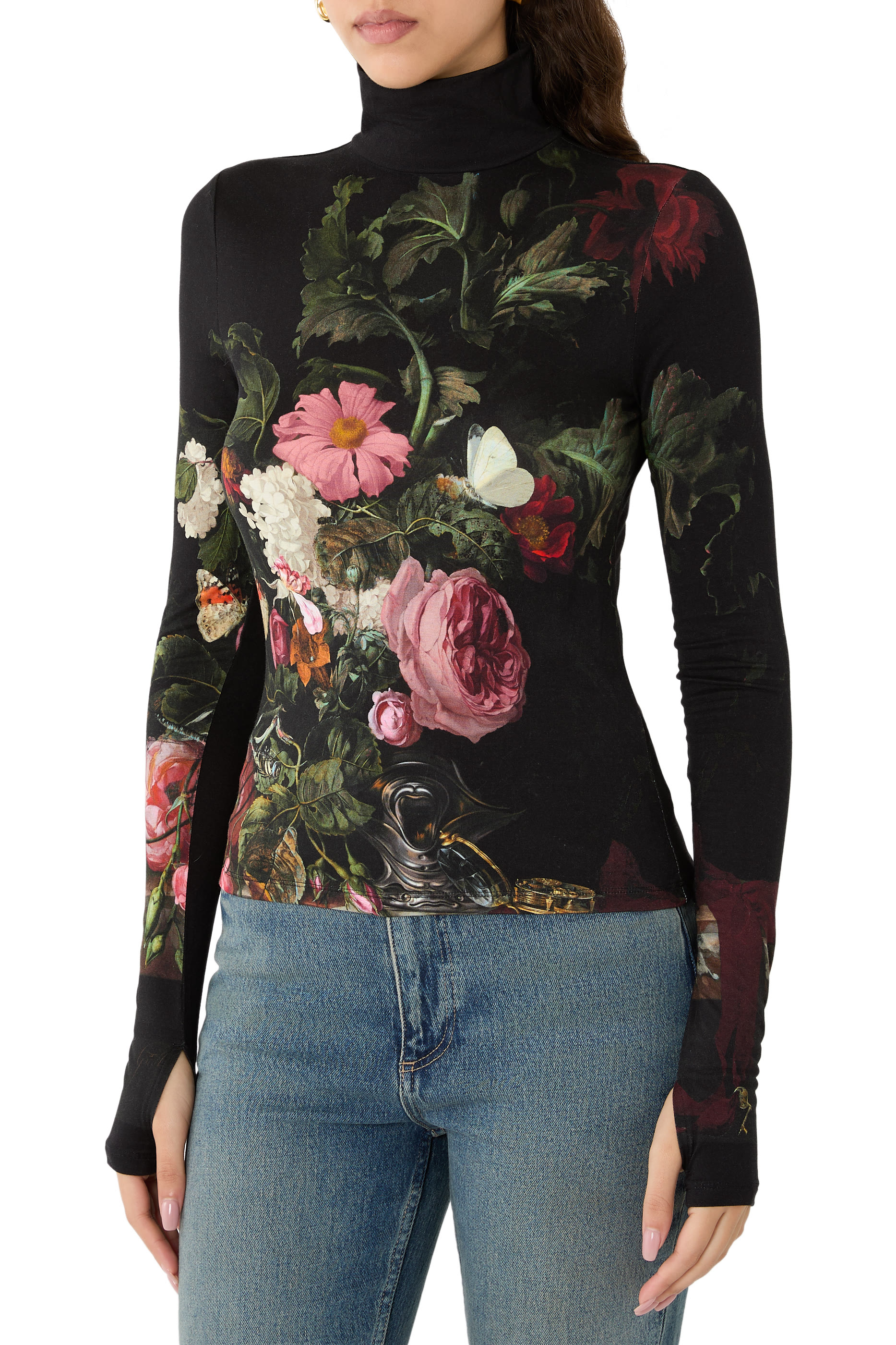  Delaina Turtleneck Top