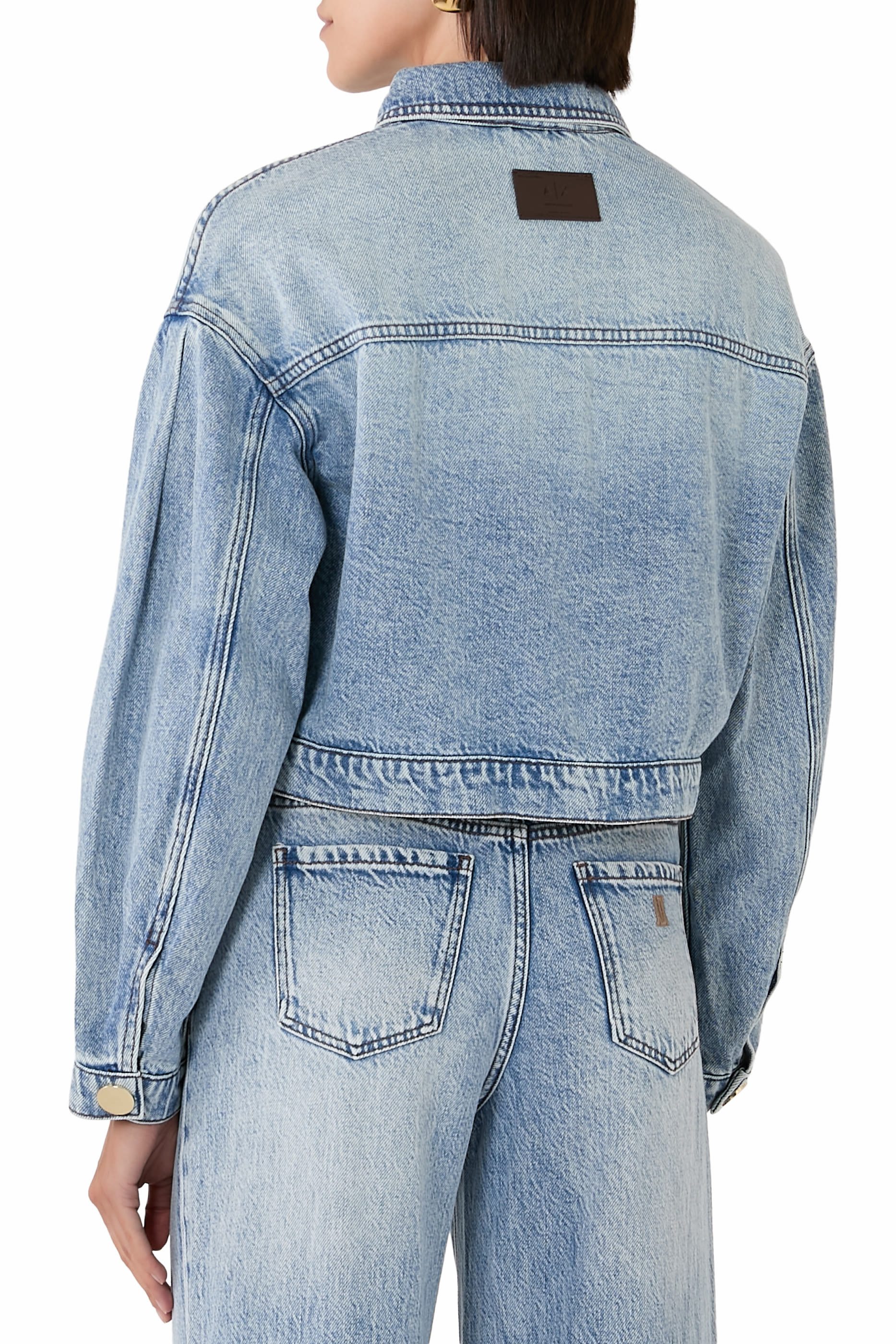 Clubhouse Denim Crop Jacket