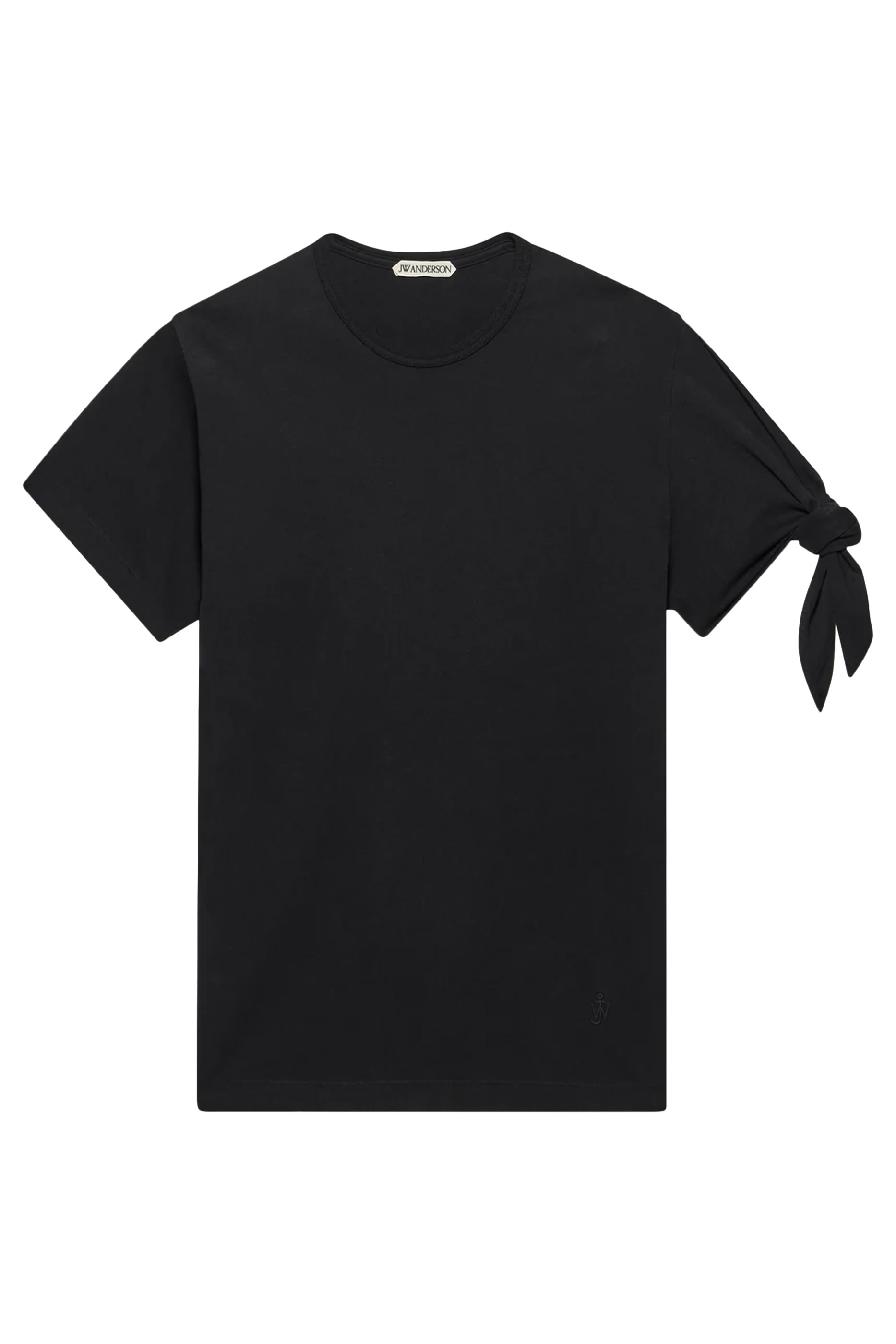 Knotted Sleeve T-Shirt 