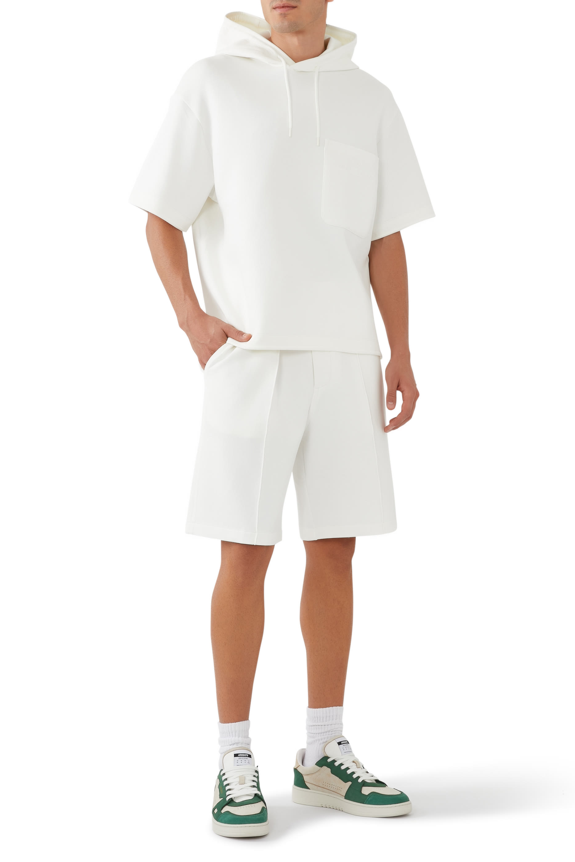 Elastic Waistband Shorts