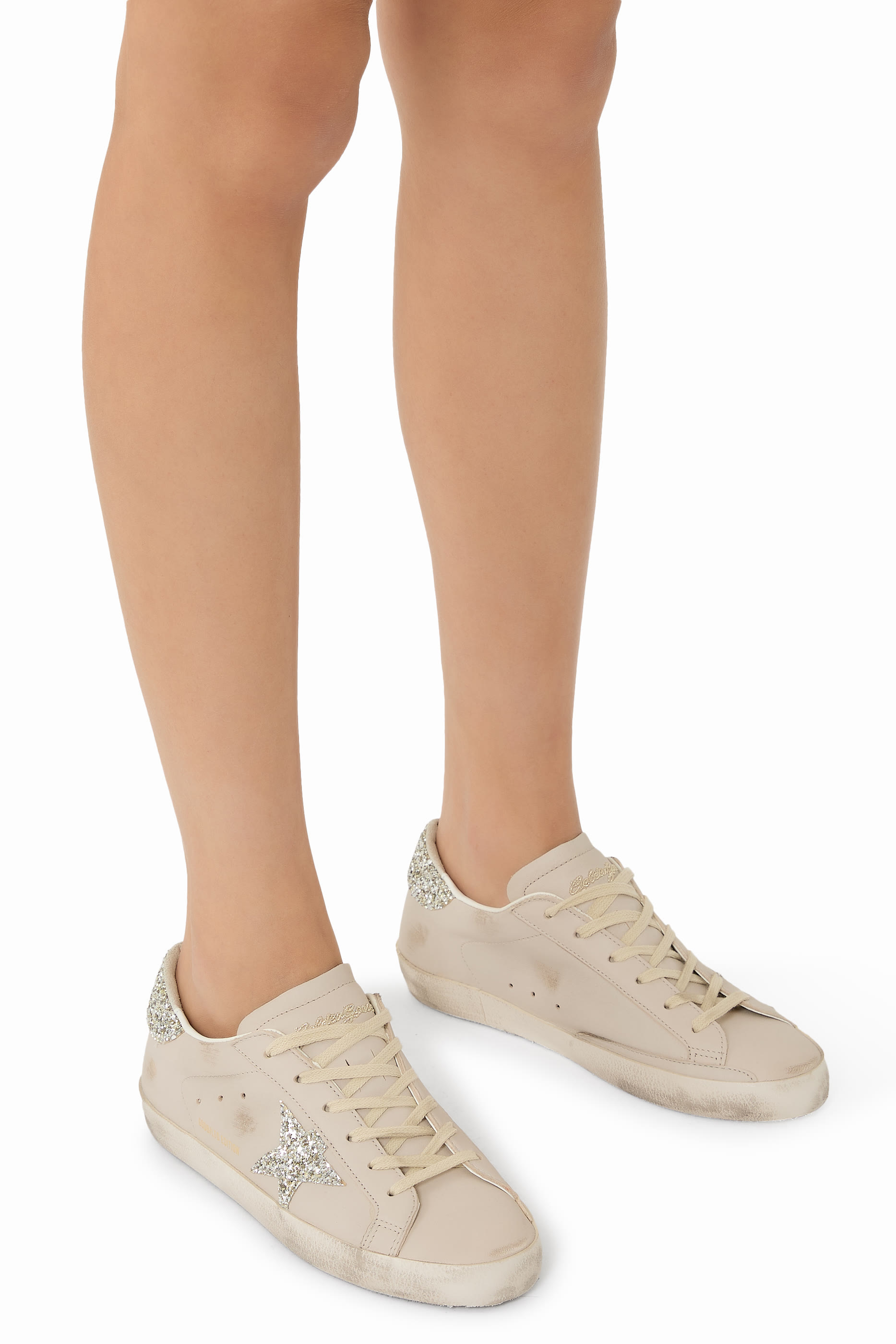 Women&rsquo;s Super-Star LTD Nappa Leather Sneakers