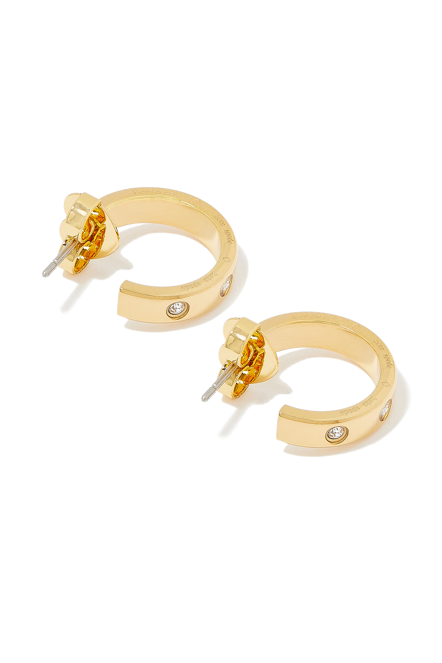 Set In Stone Huggie Earrings