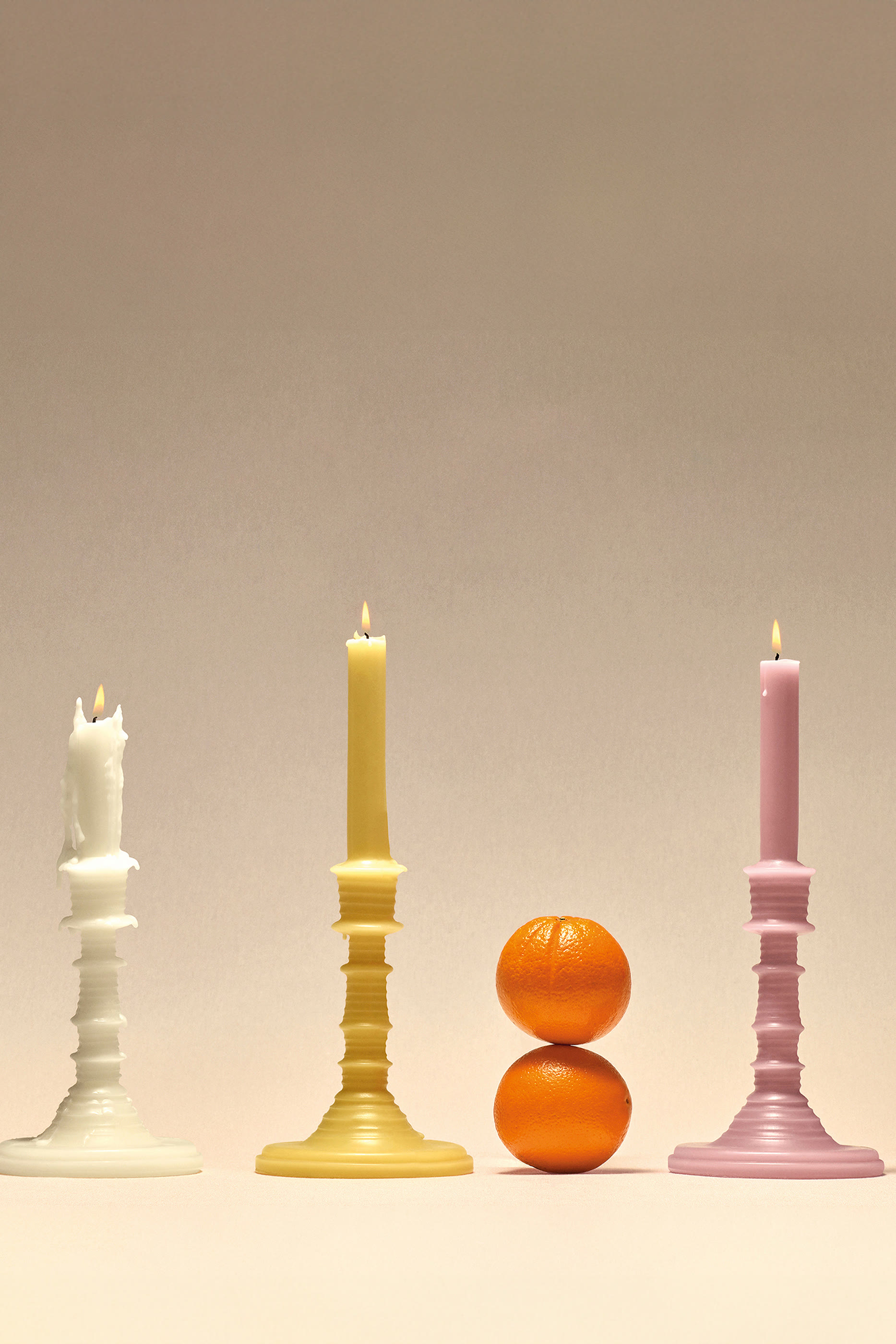 Honeysuckle Wax Candleholder