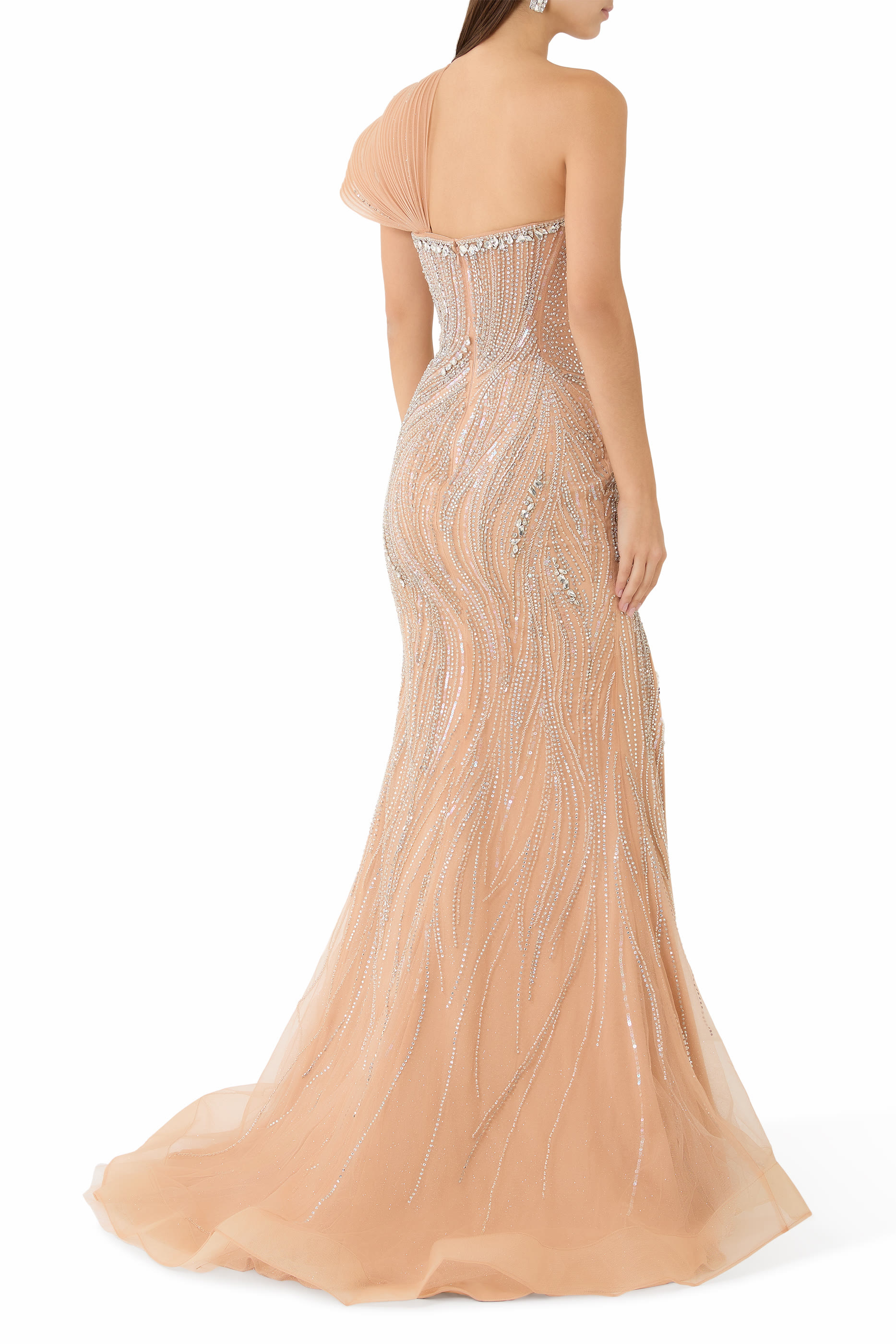 One-Shoulder Gown 