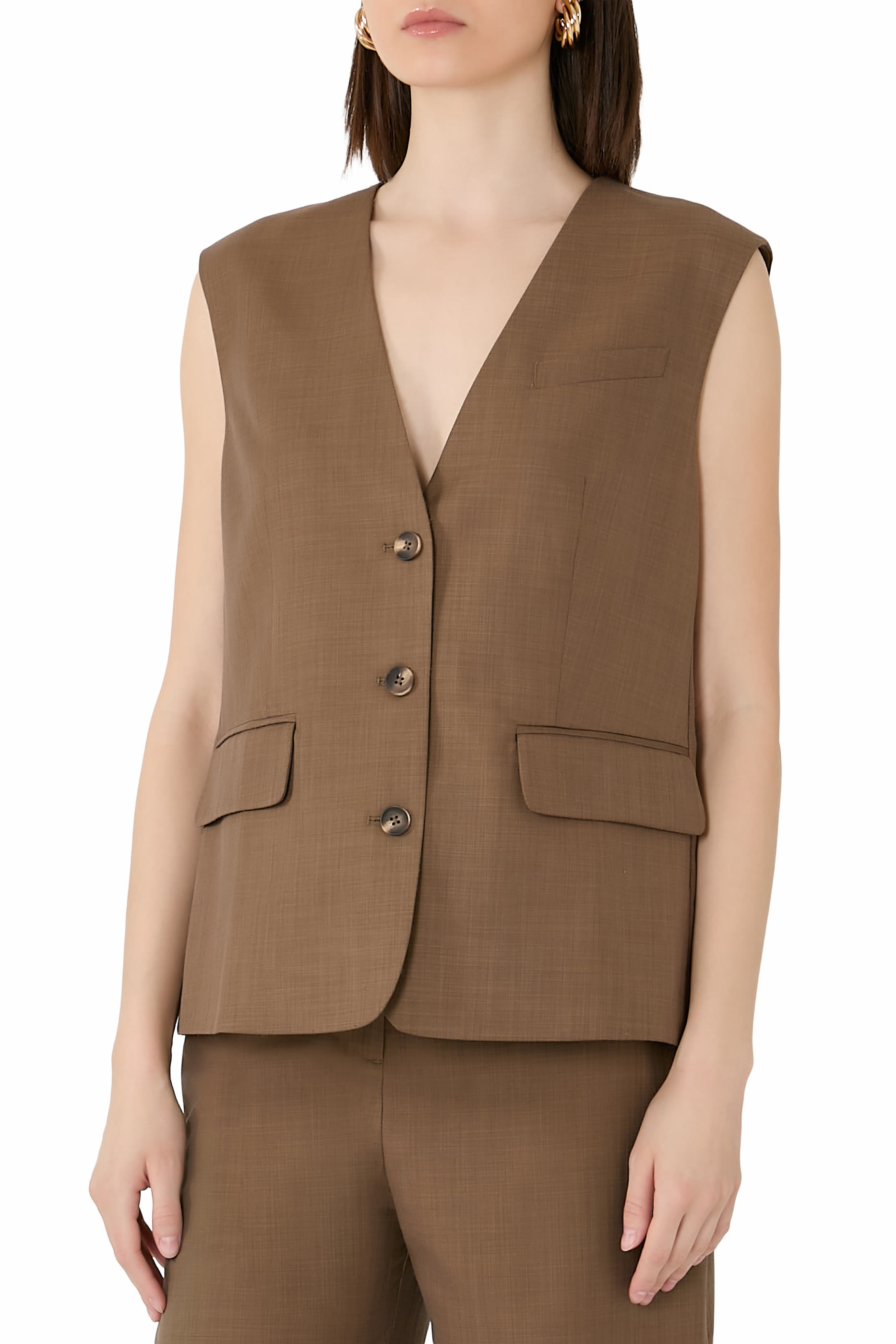 Asher Sleeveless Blazer