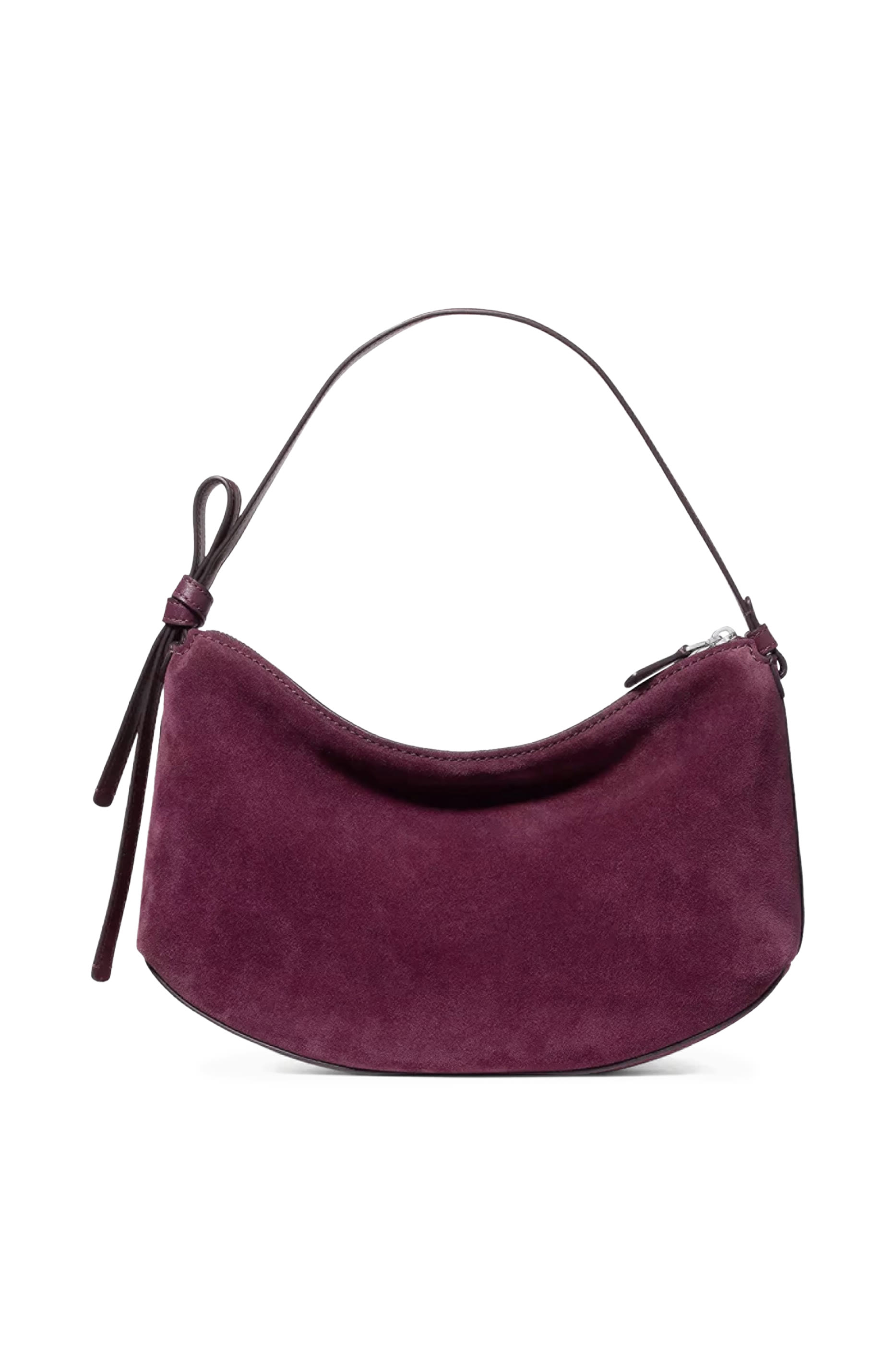 Loop Suede Shoulder Bag