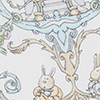 Kids Carr&eacute; - Toile de Jouy Blue &ndash; Atelier Choux & Caitlin Wilson 
