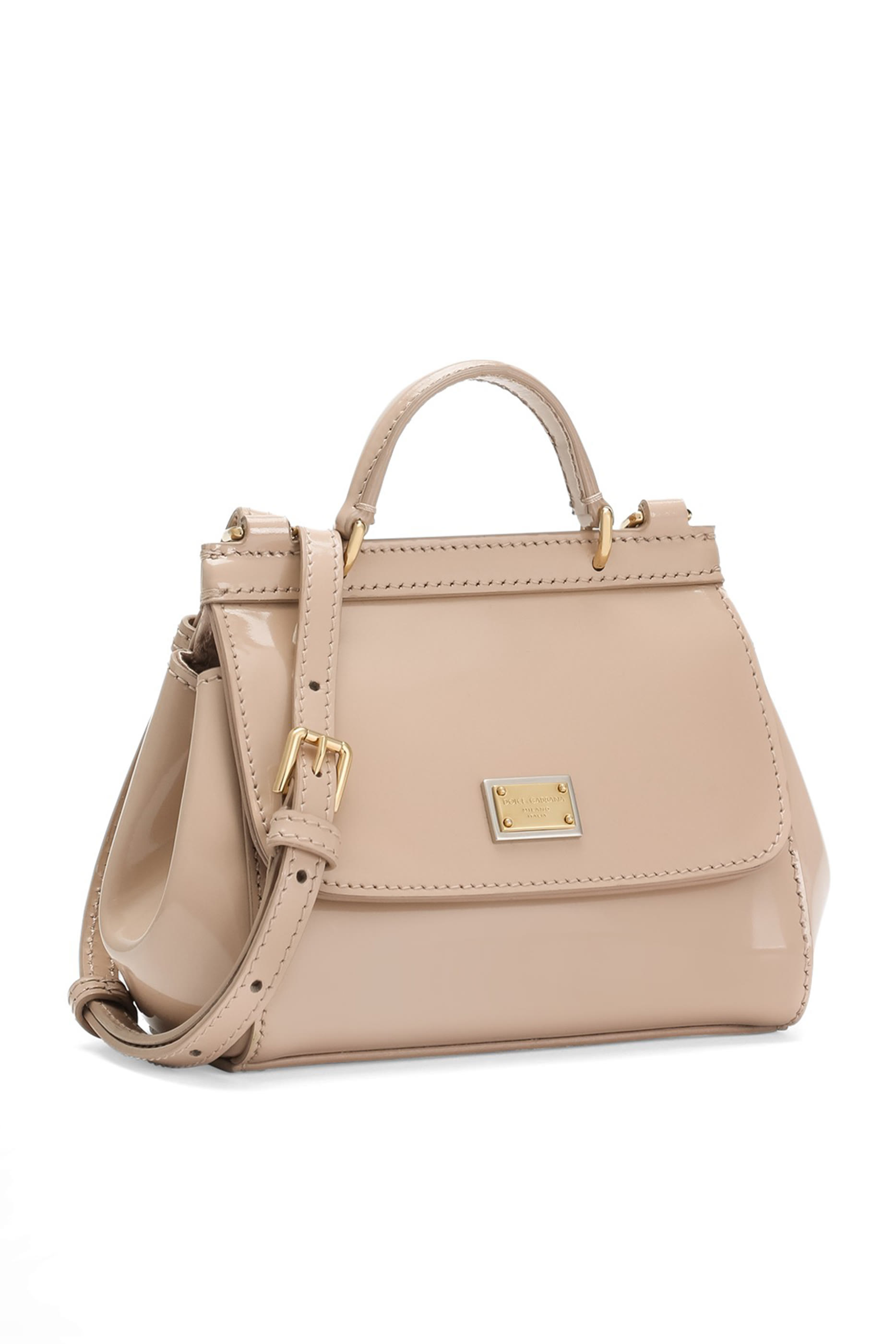 Kids Patent Leather Sicily Crossbody Bag 