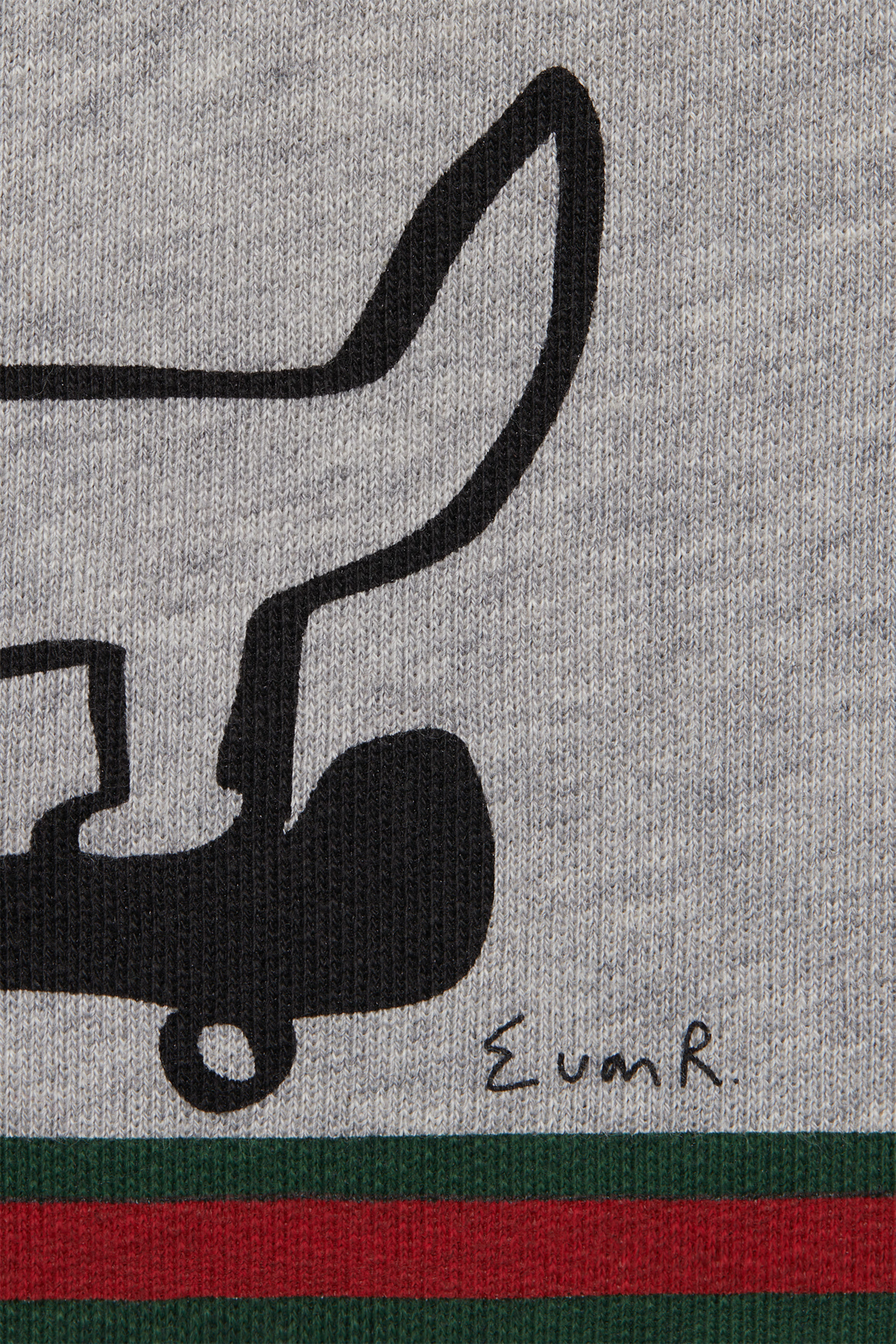 Kids Dog-Print Cotton Sweatshirt