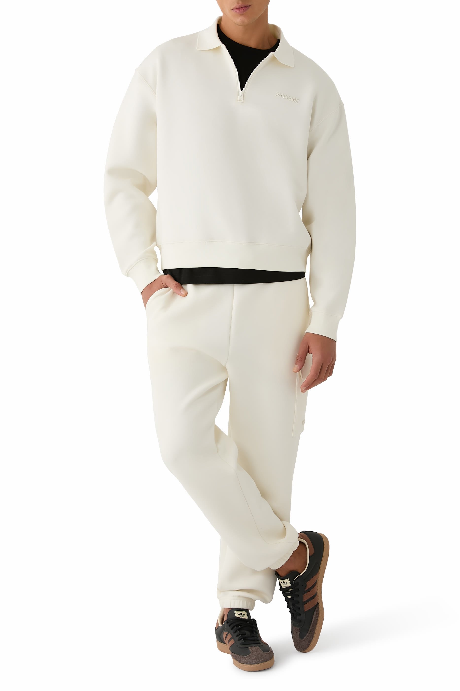 Felix Half-Zip Jersey Sweater