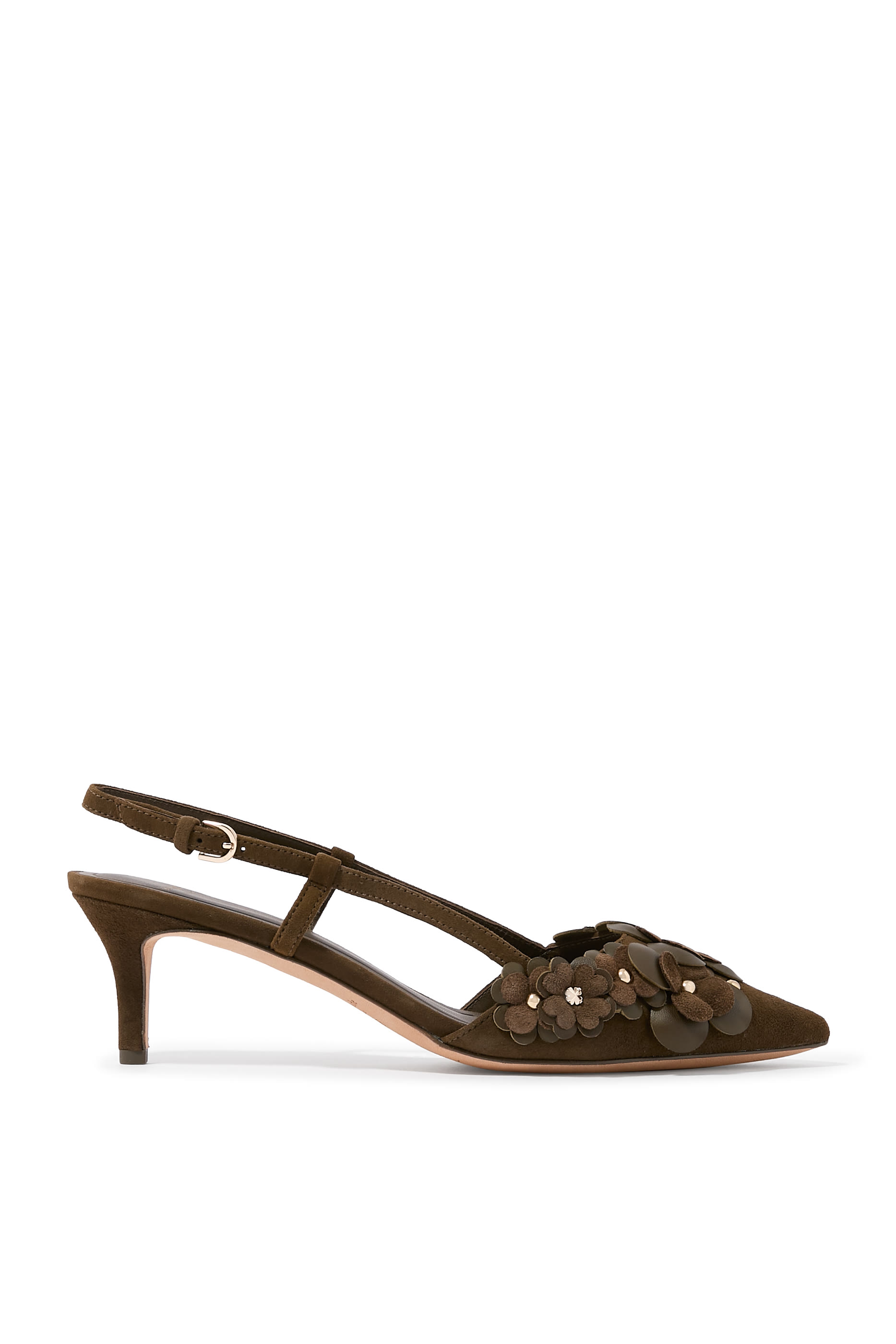 Spade Flower 60 Garden Slingback Pumps