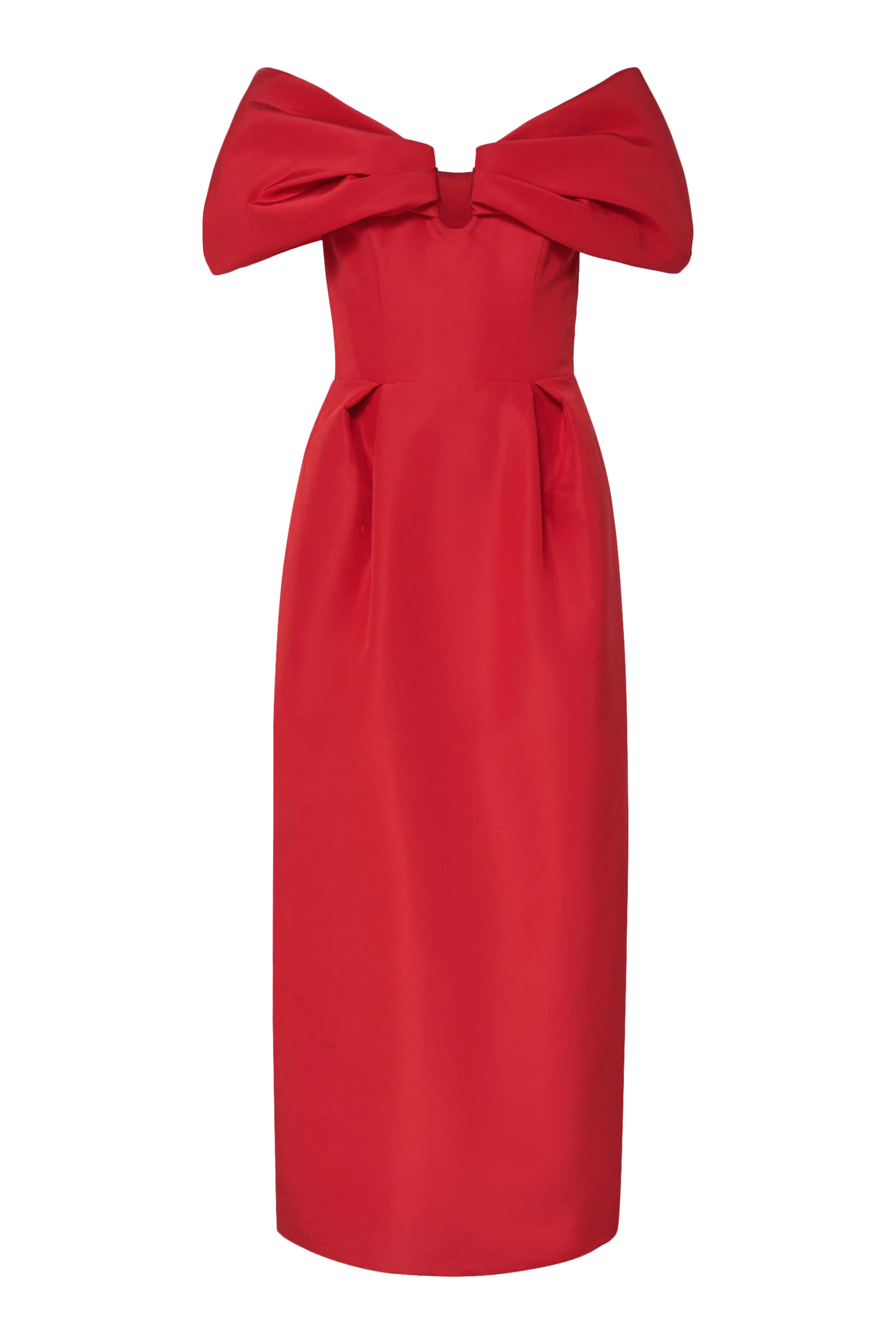 Off-Shoulder Column Dress