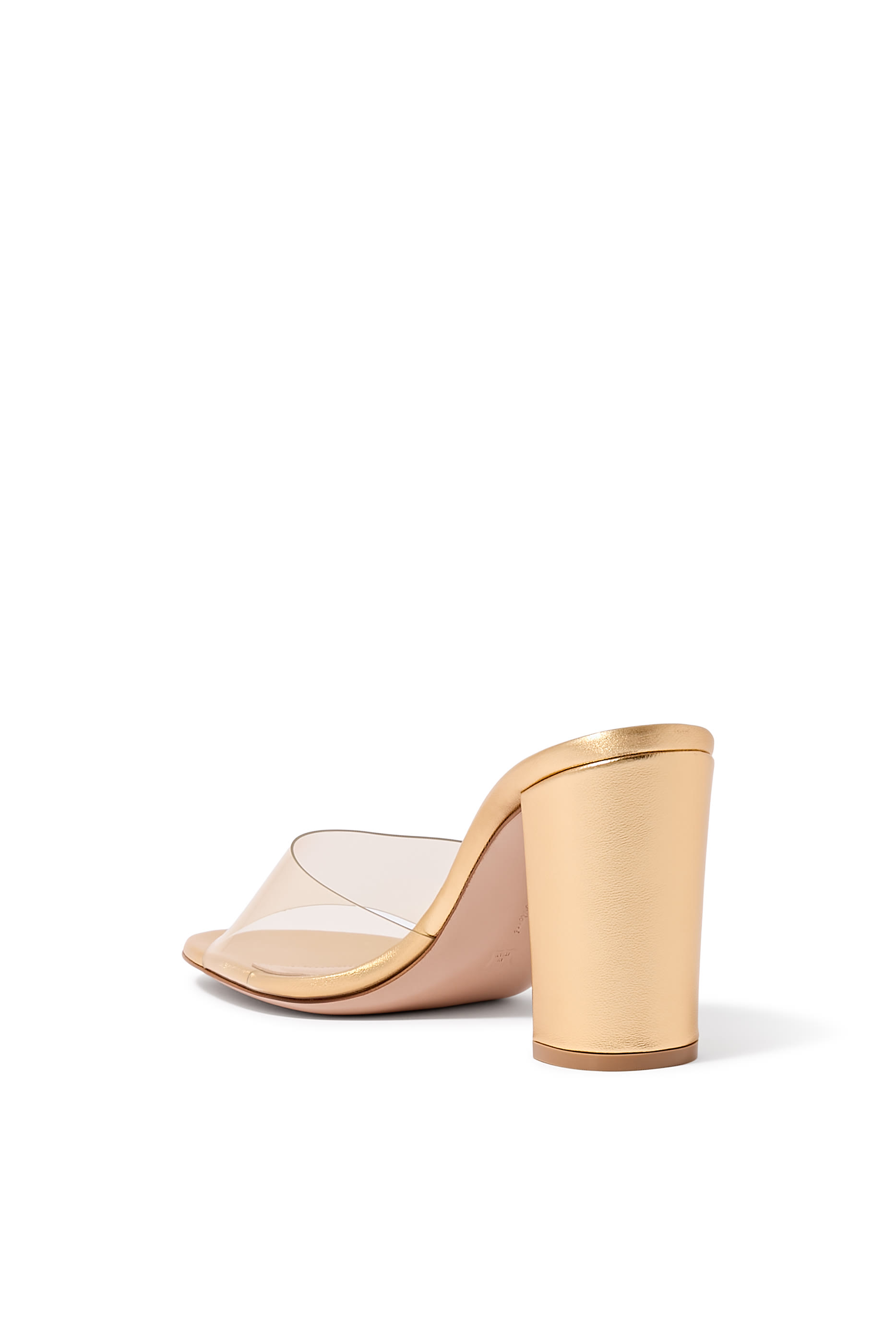 Plexi 85 Block Heel Mules