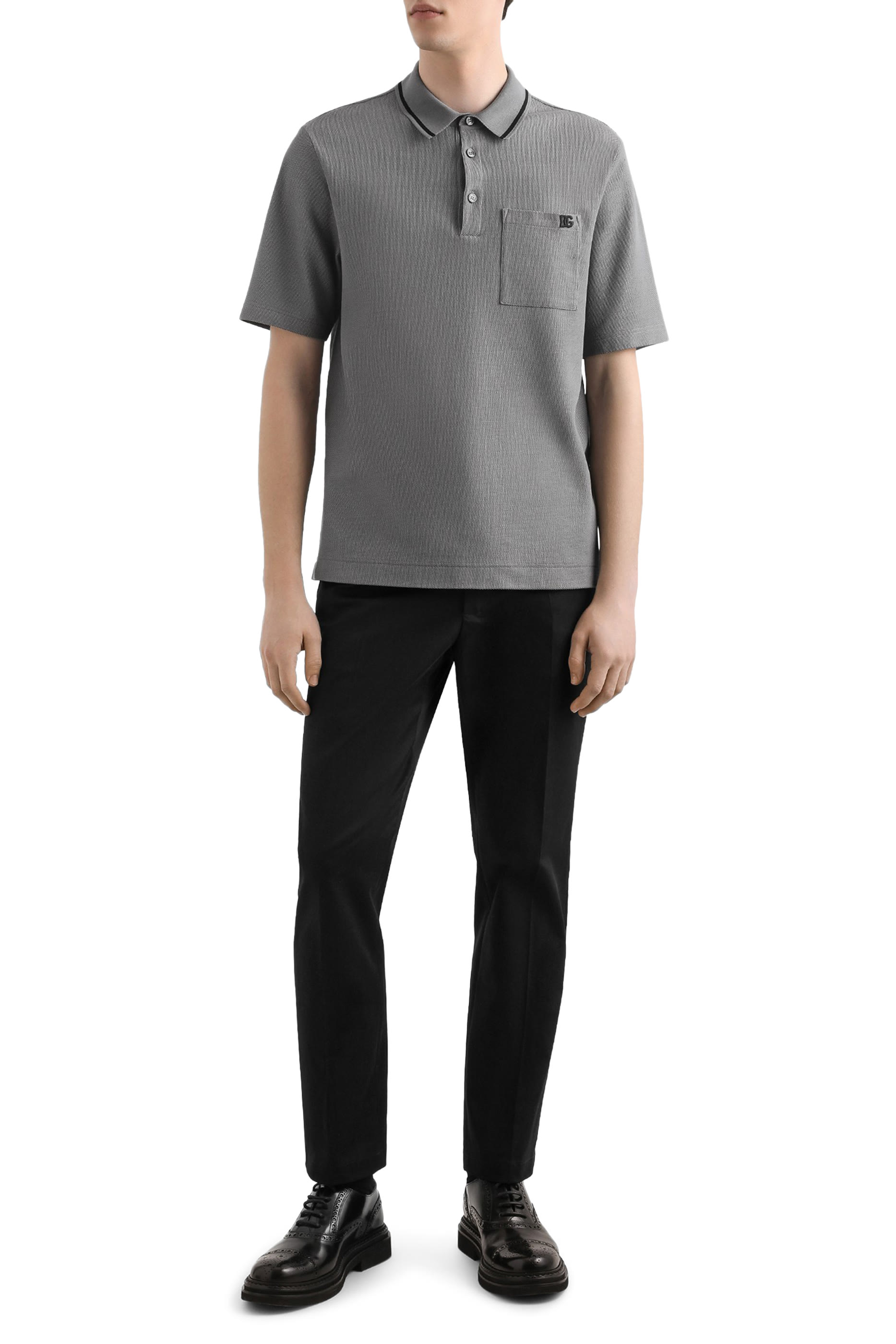 Cotton Pique Polo Shirt