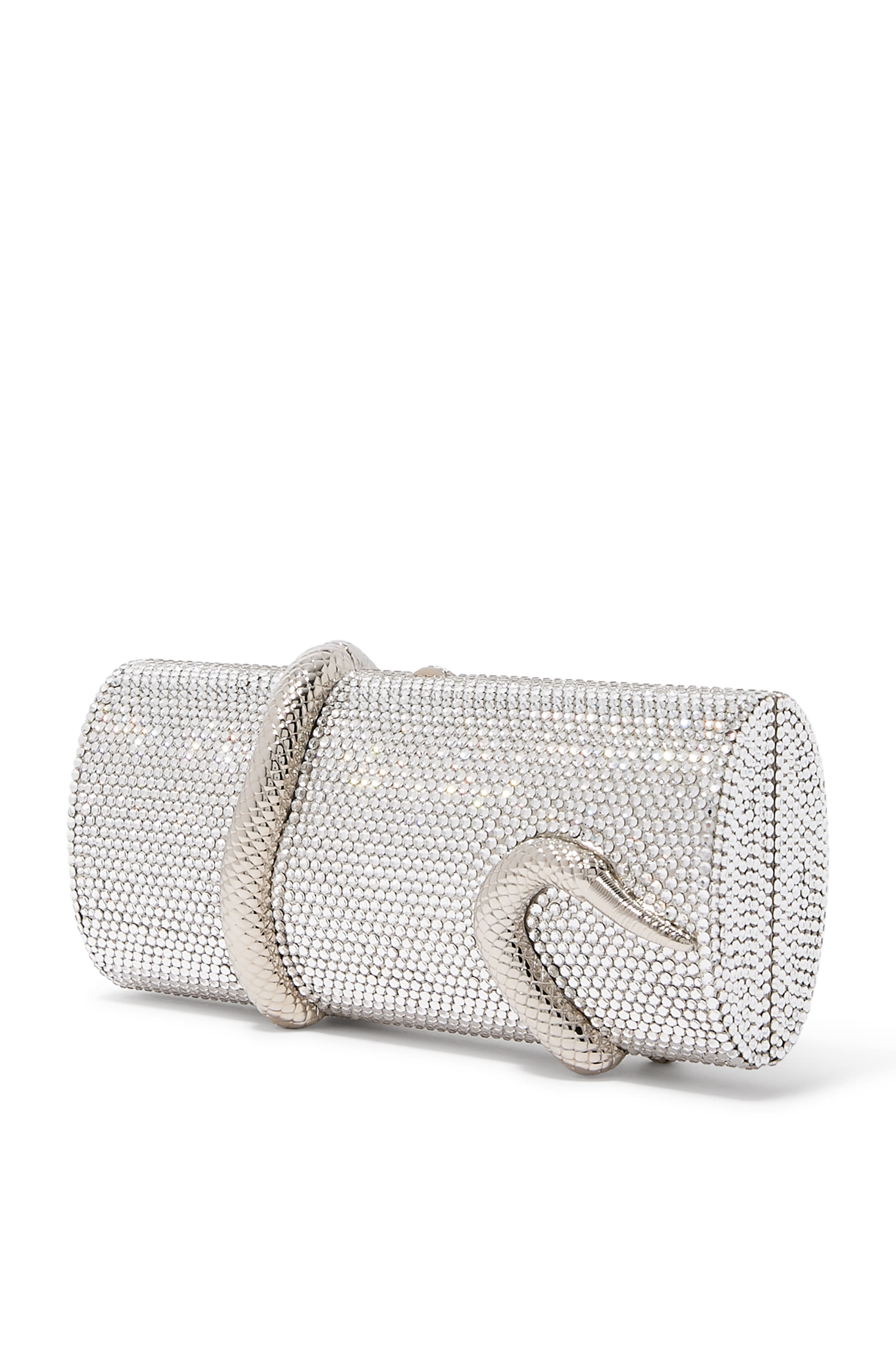  Spiral Snake Crystal Clutch 