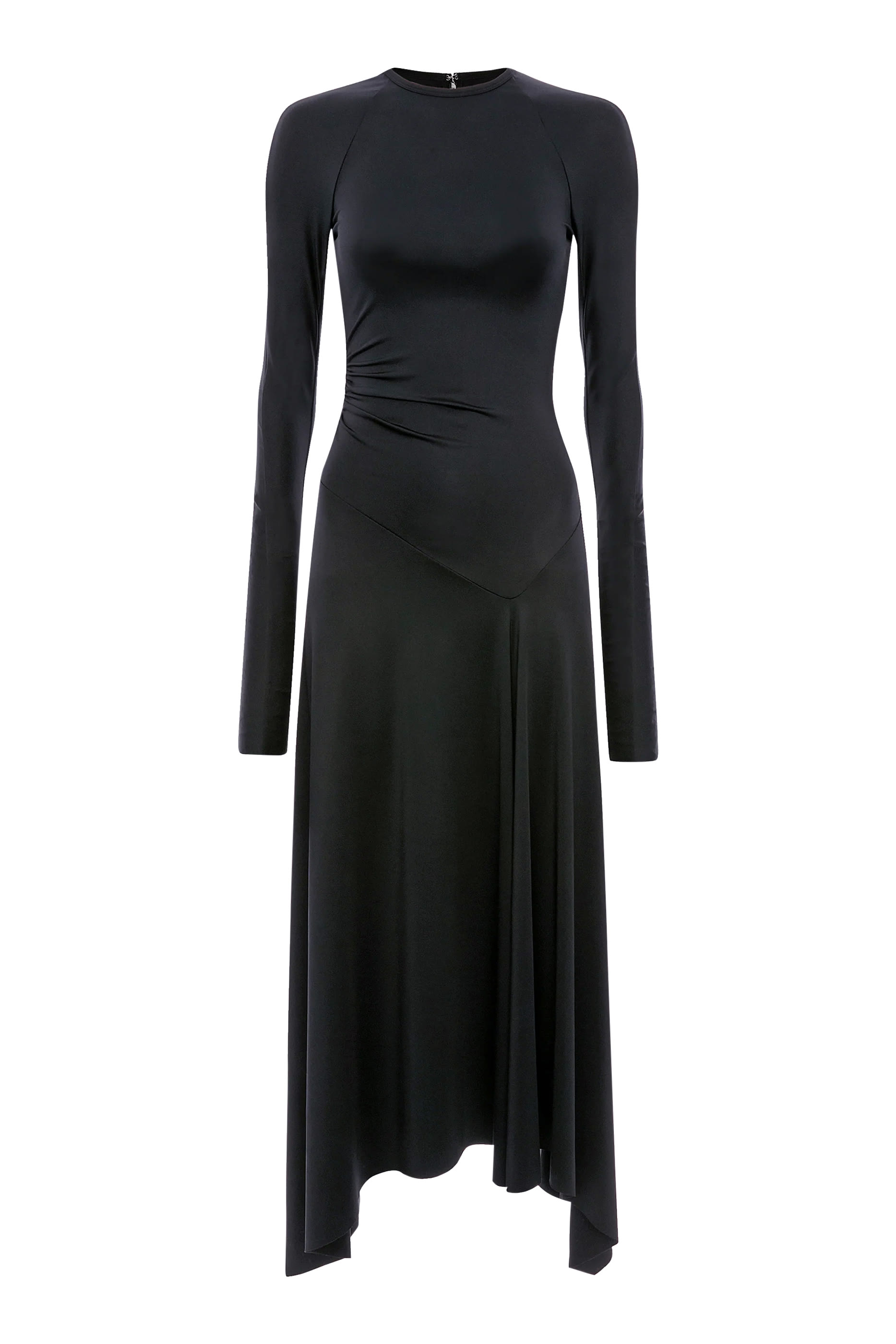 Asymmetric Midi Dress