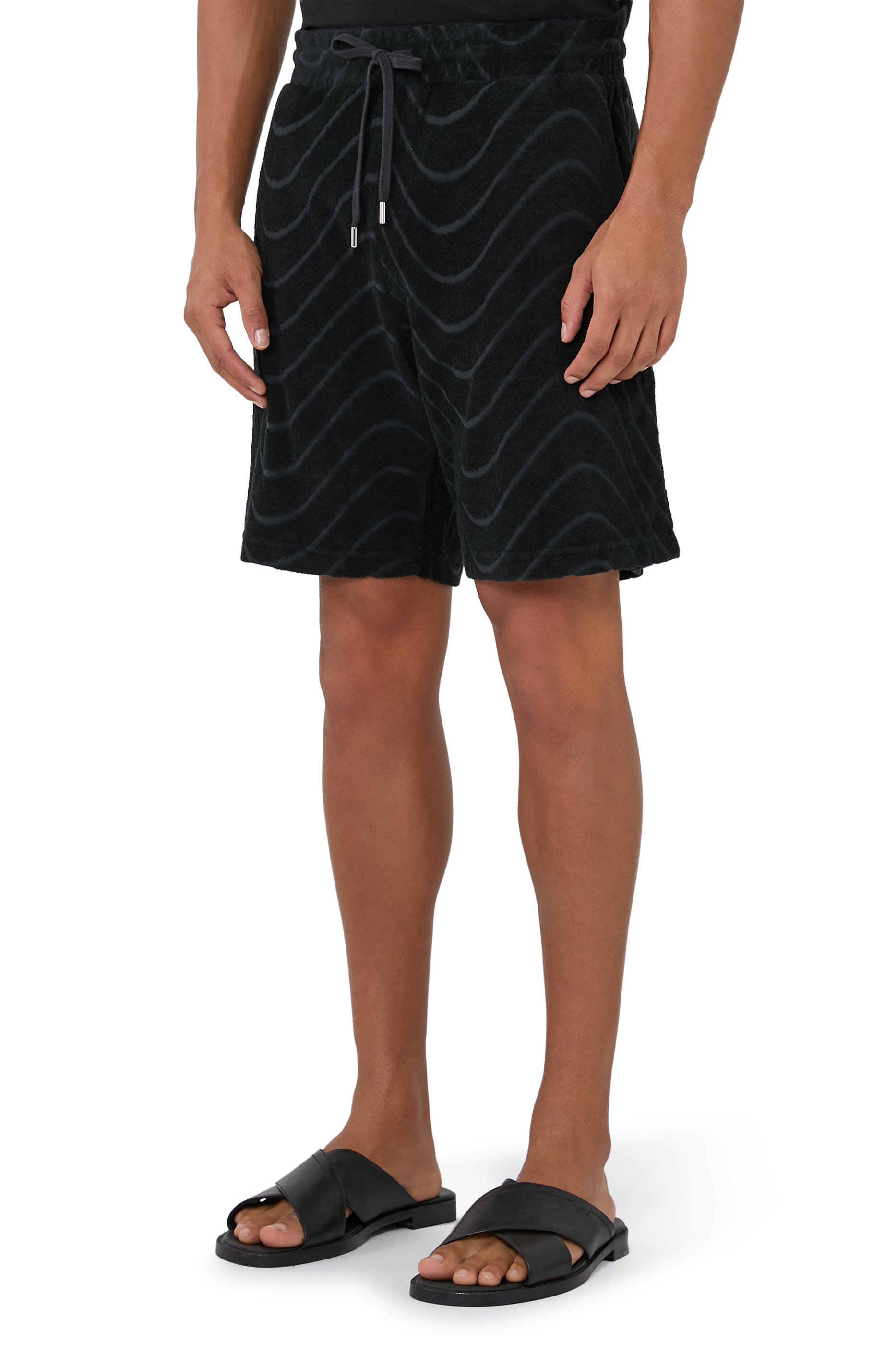 Augusto Terry Cotton Shorts