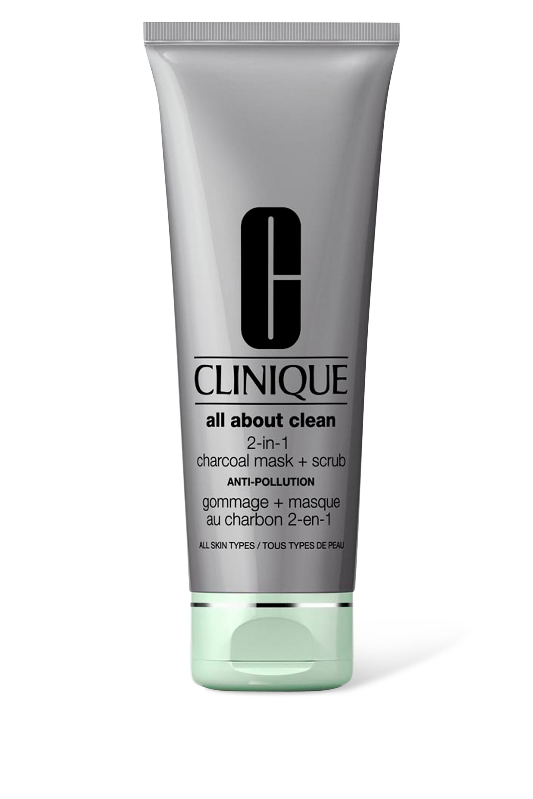 All About Clean&trade; 2-in-1 Charcoal Mask + Scrub