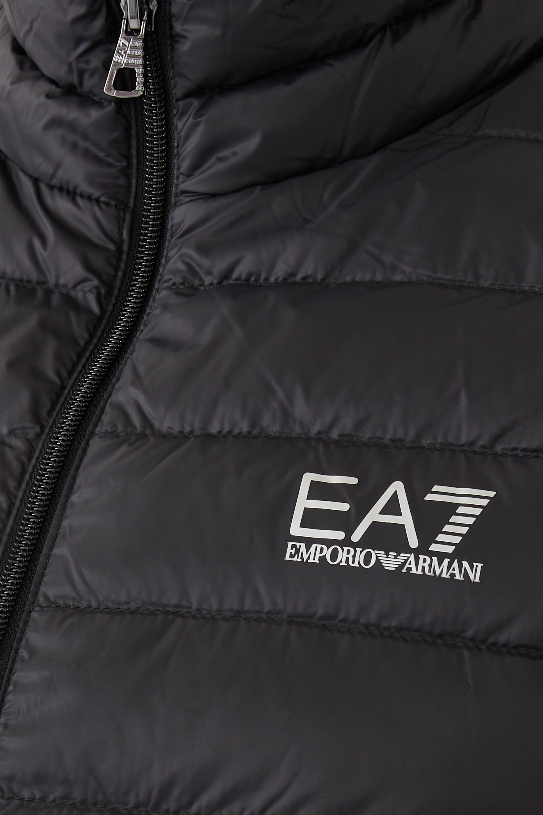 EA7 Logo Puffer Vest
