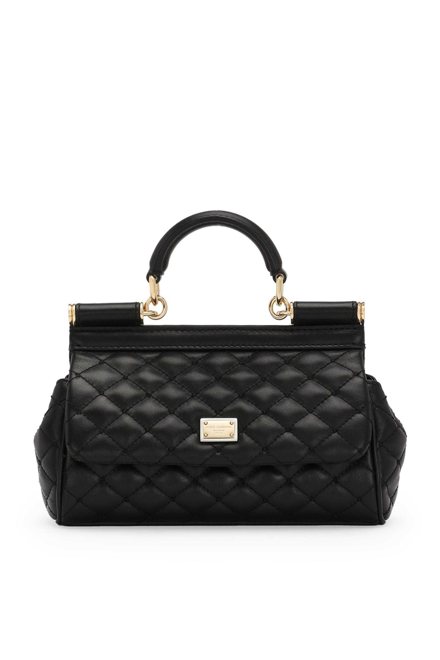 Small Quilted Nappa Leather Sicily Handbag