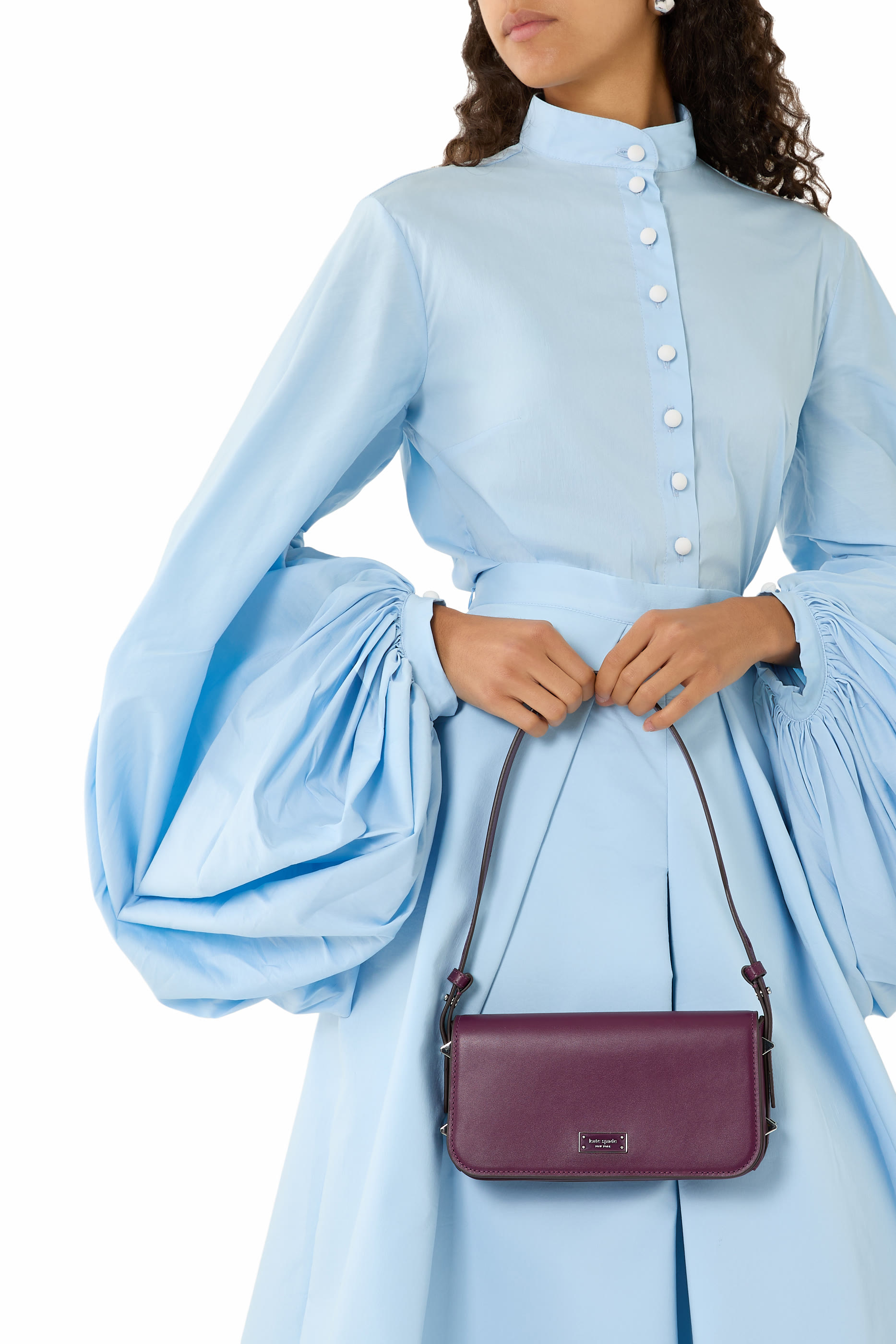  Liv Smooth Leather Shoulder Bag