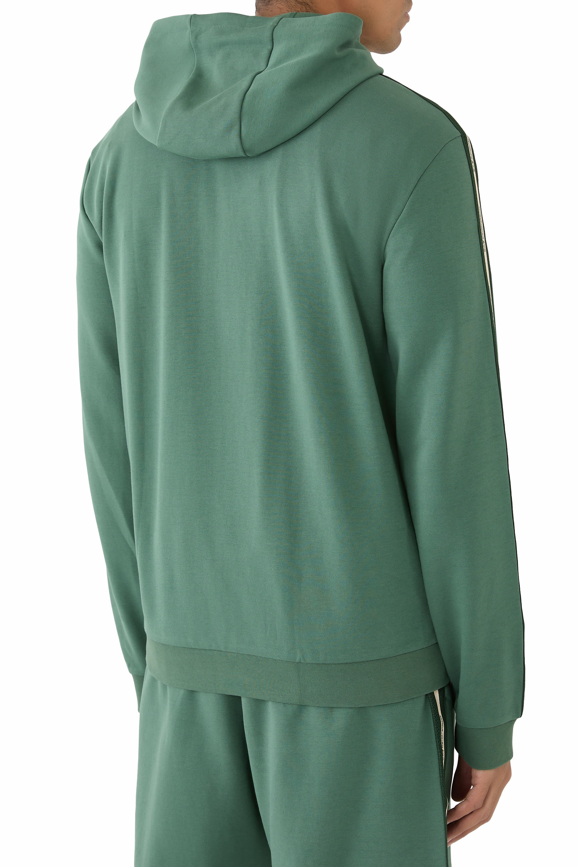 Logo Series Interlock Hooded Sweatshirt