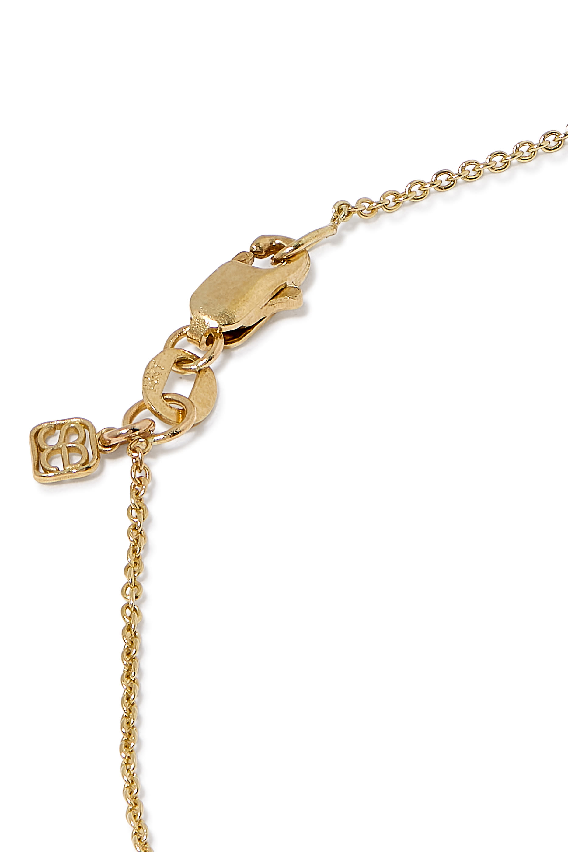 Kids Small Cupcake Sapphire Pendant, 14k Yellow Gold & Sapphire