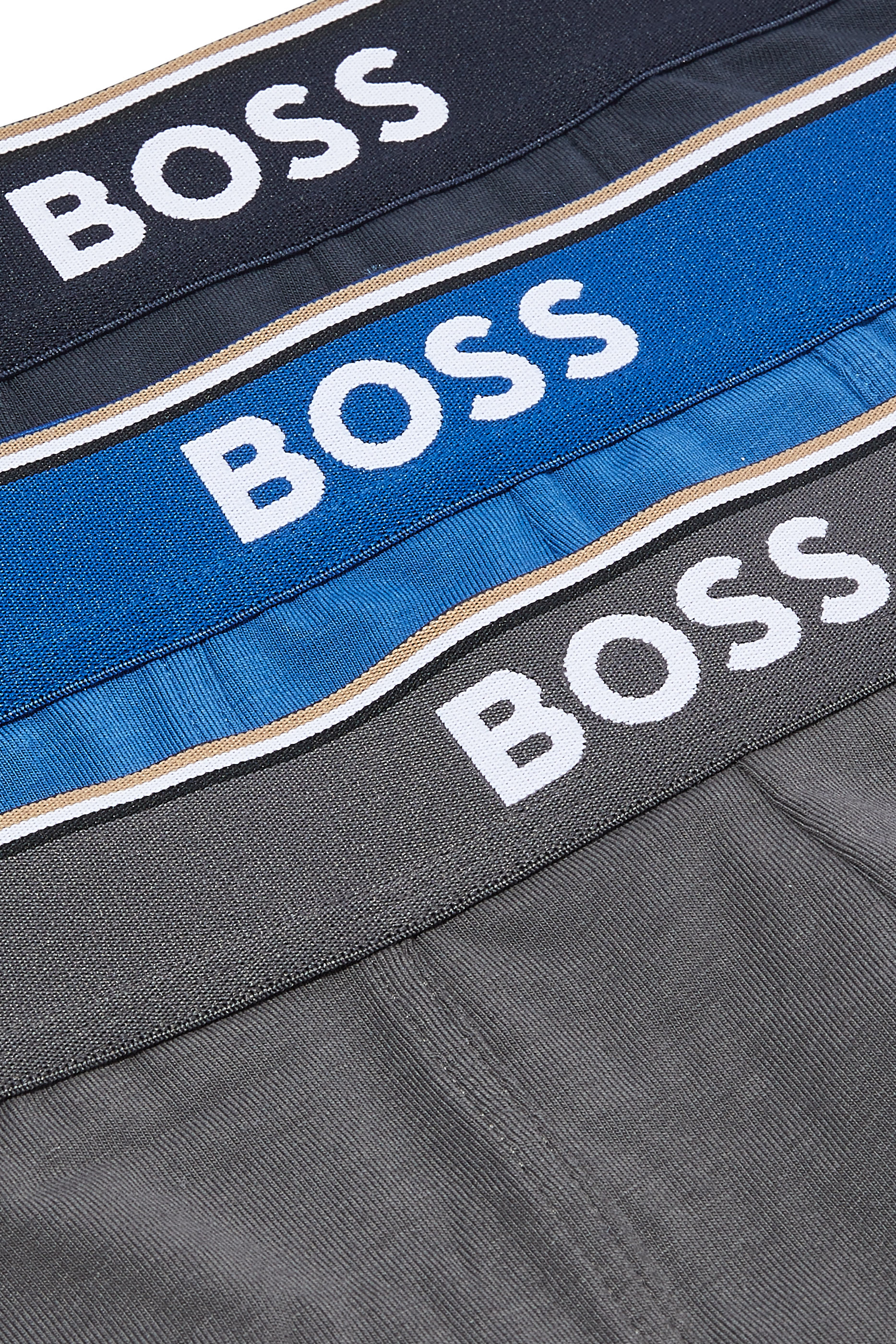 Logo Cotton Trunks, Set of 3