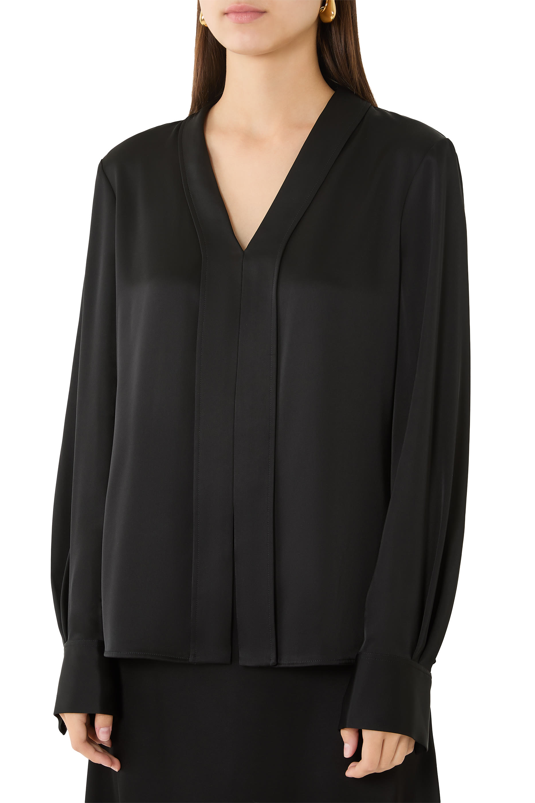 Long Sleeve Center Seam Top