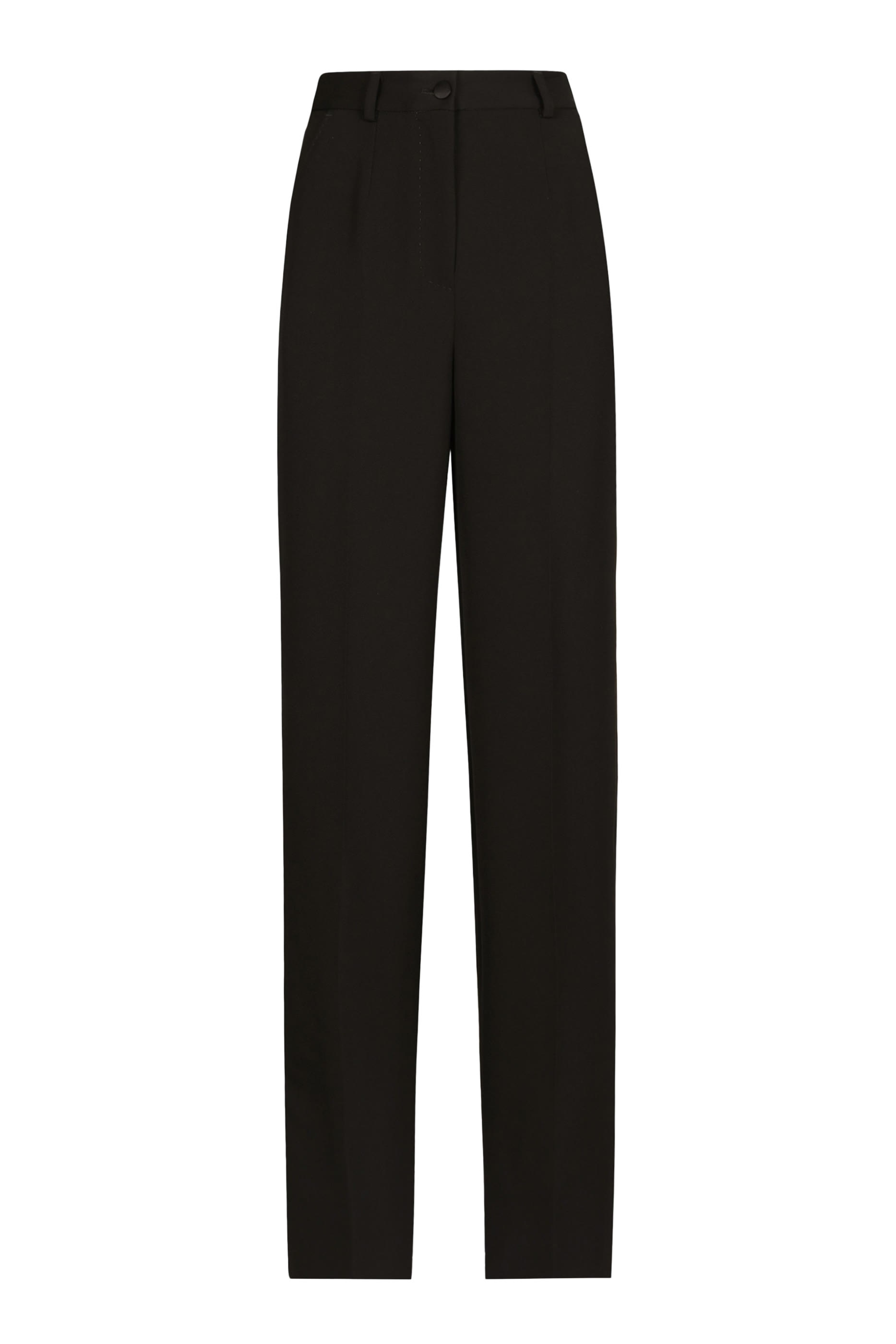 Wool Gabardine Tuxedo Pants