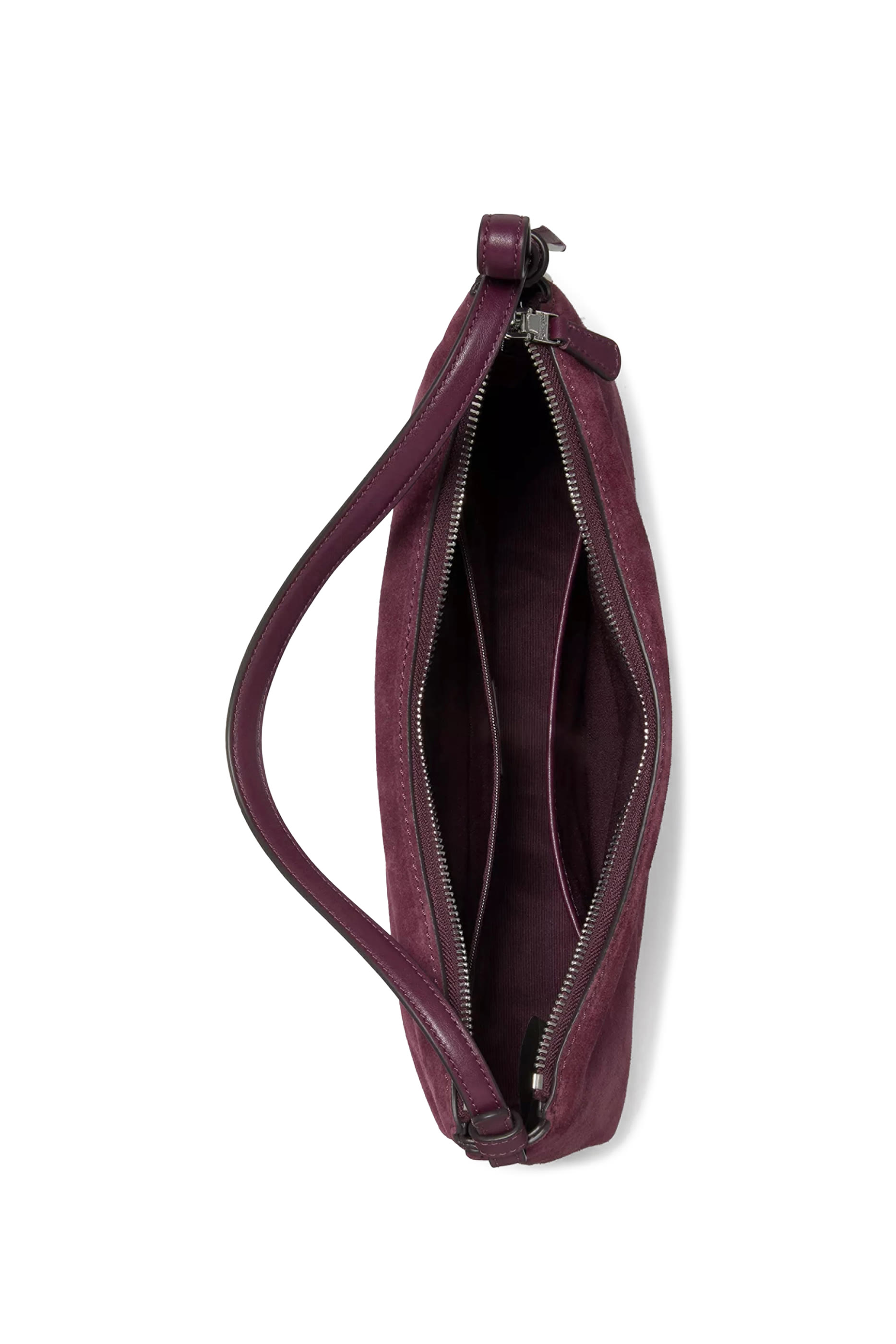 Loop Suede Shoulder Bag