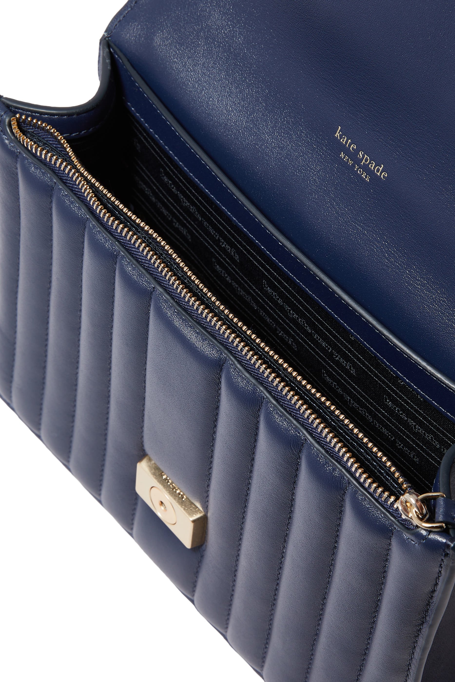 Deco Quilted Chain Shoulder Bag