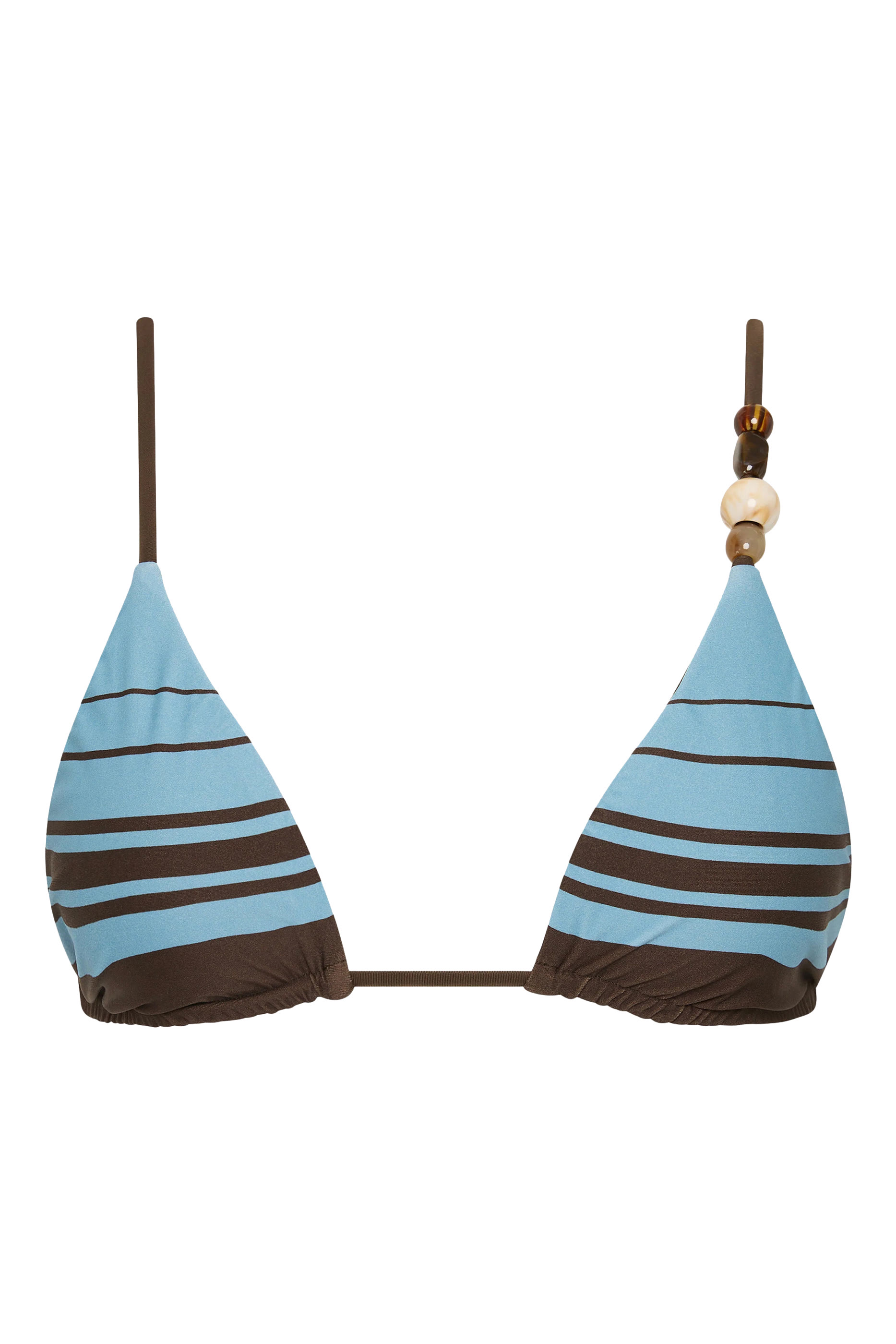 Rioja Striped Triangle Bikini Top 