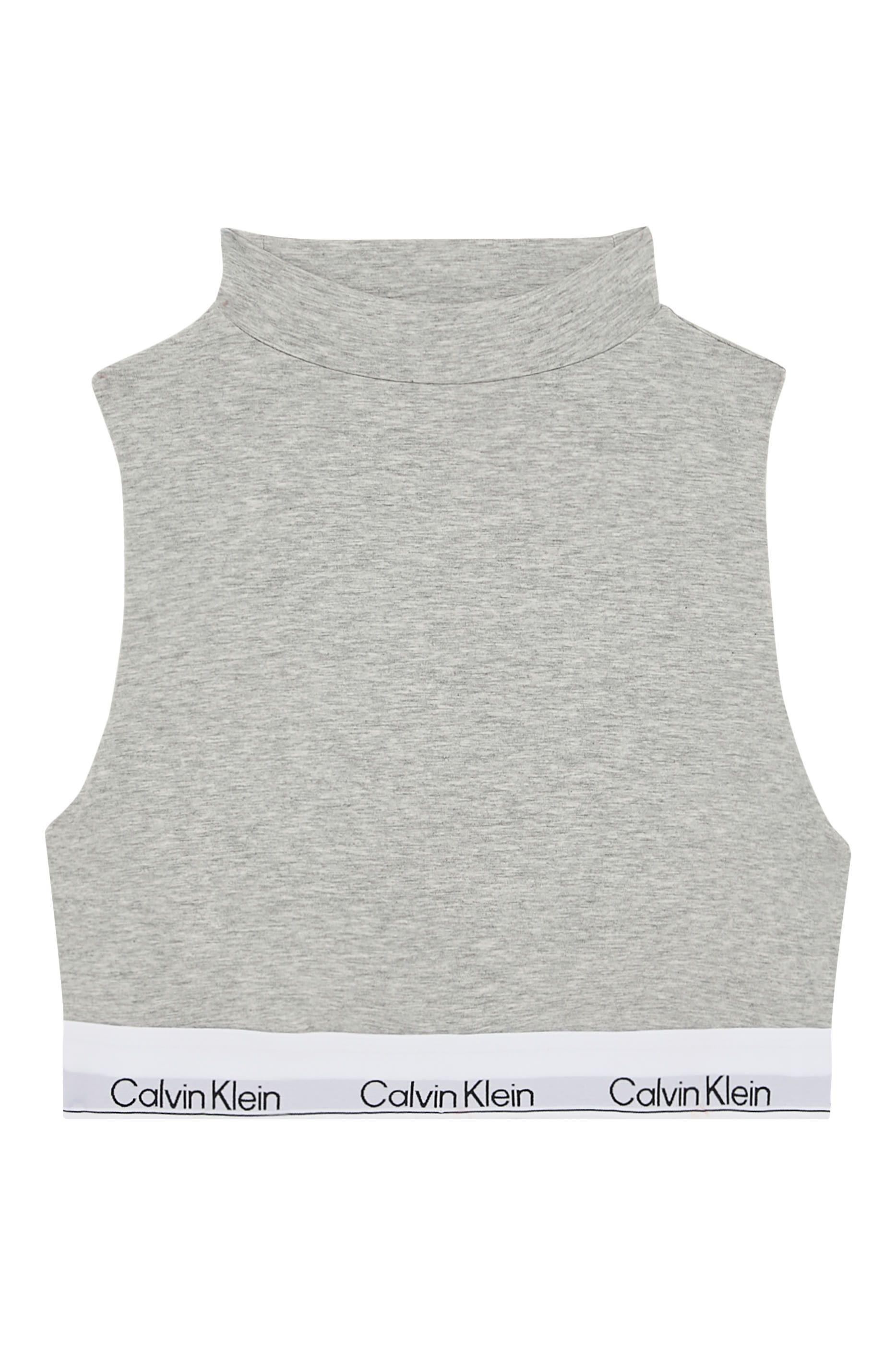 Lightly Lined Mockneck Bralette &ndash; Icon Cotton Modal 