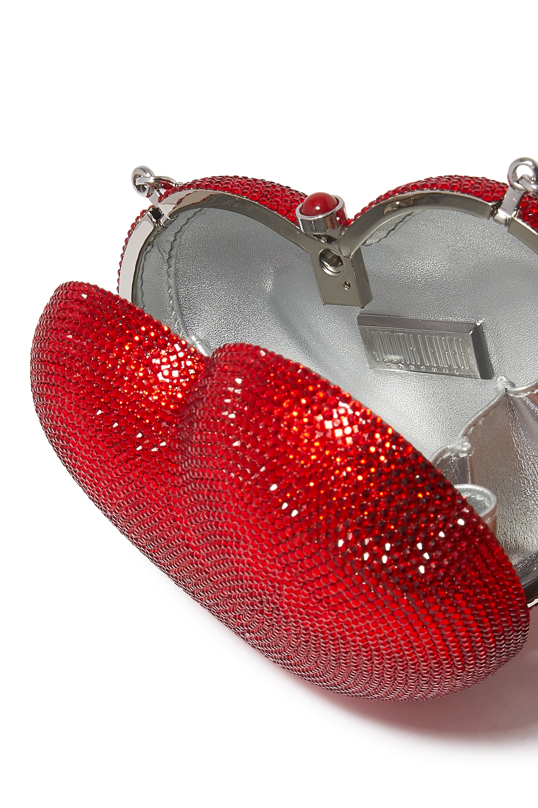 L'Amour Petit Coeur Crystal Clutch Bag