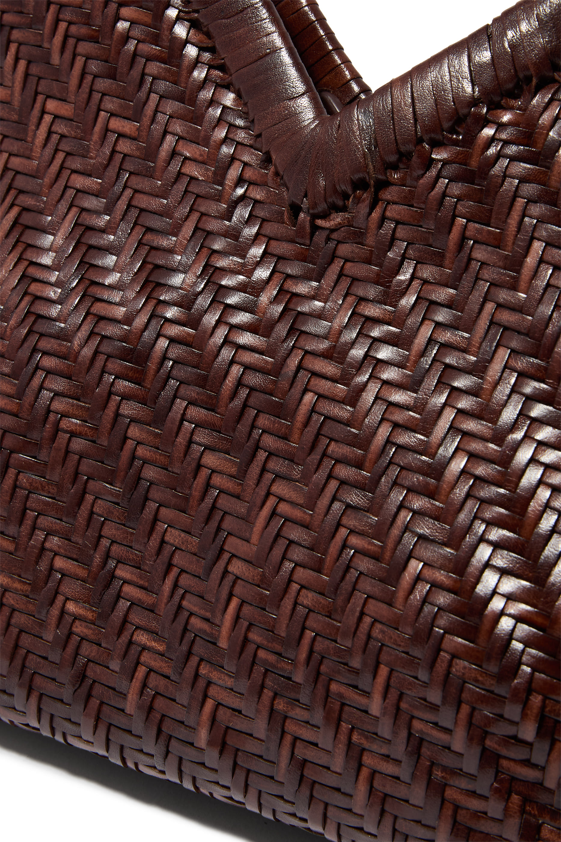 Usha Leather Tote Bag