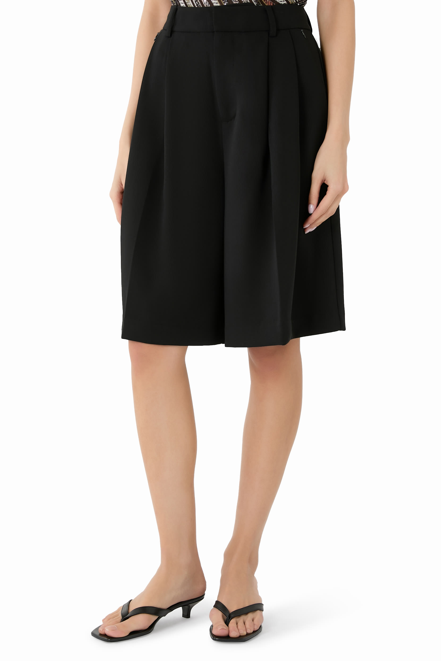 Luxe Suiting Long Shorts