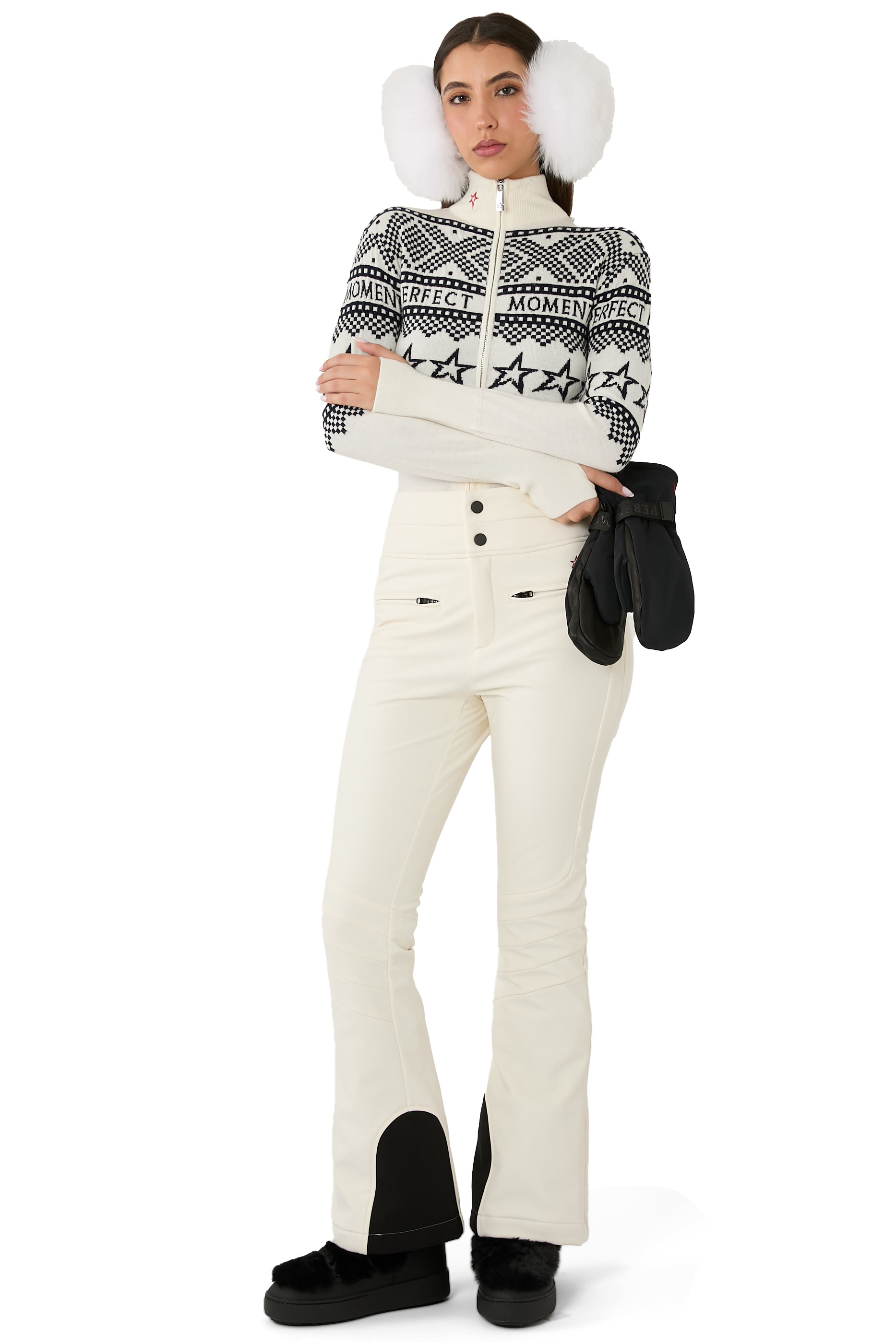 Intarsia-Knit Merino Wool Bodysuit