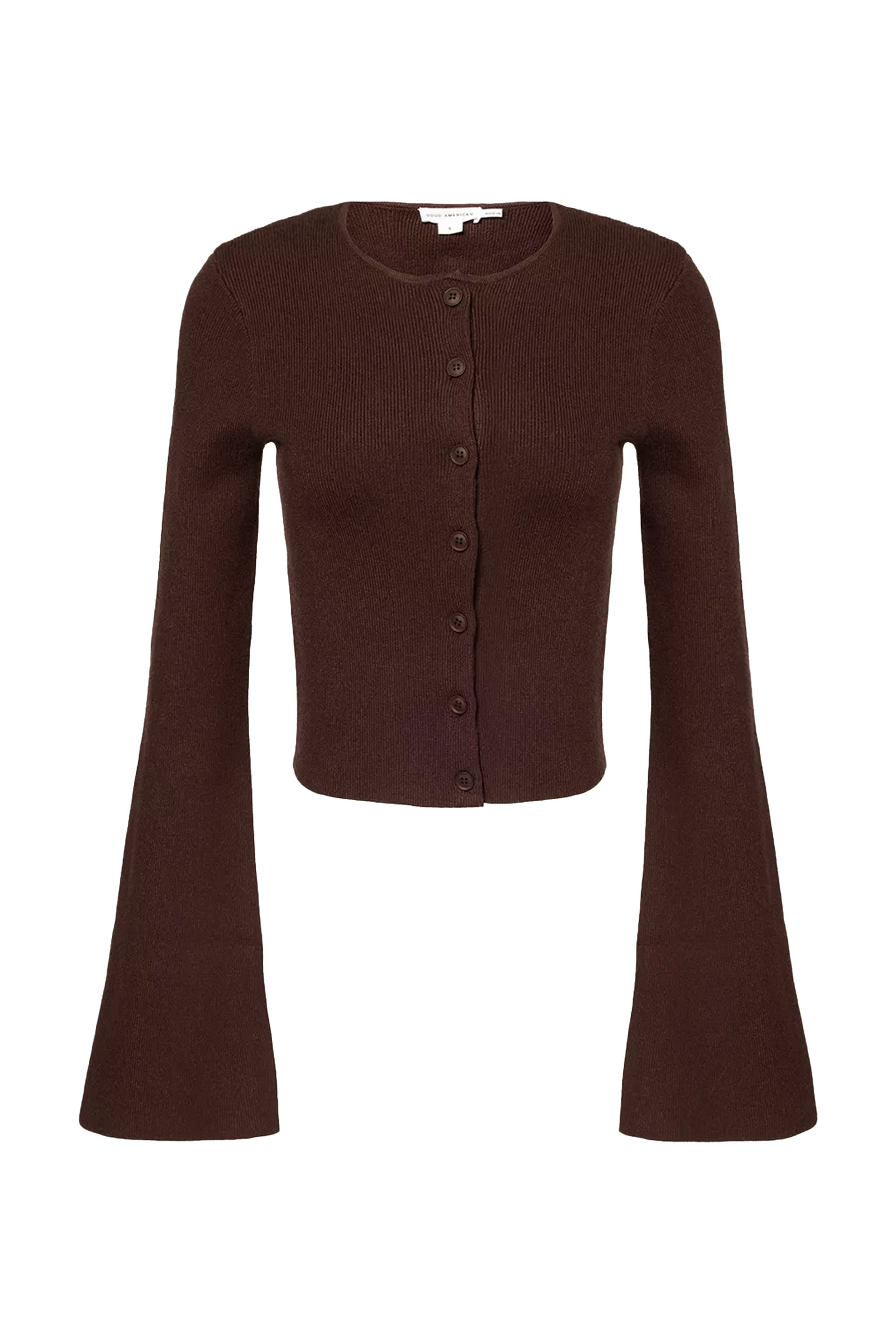  Bell Sleeve Knit Cardigan