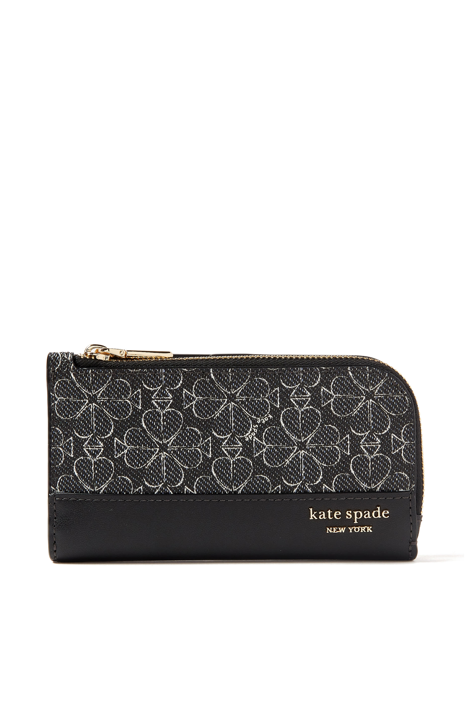 Spade Flower Small Slim Bifold Wallet